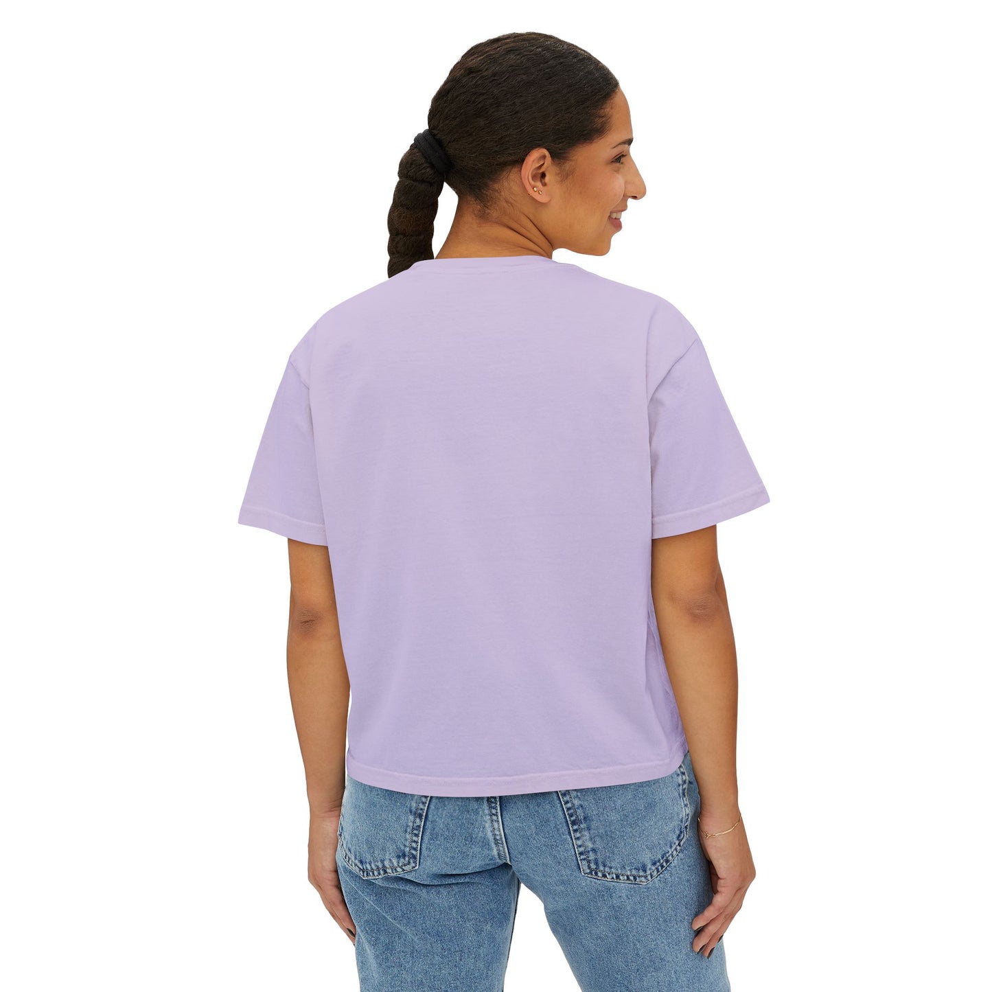 Women's Boxy Tee (Rave Bünny Logo)