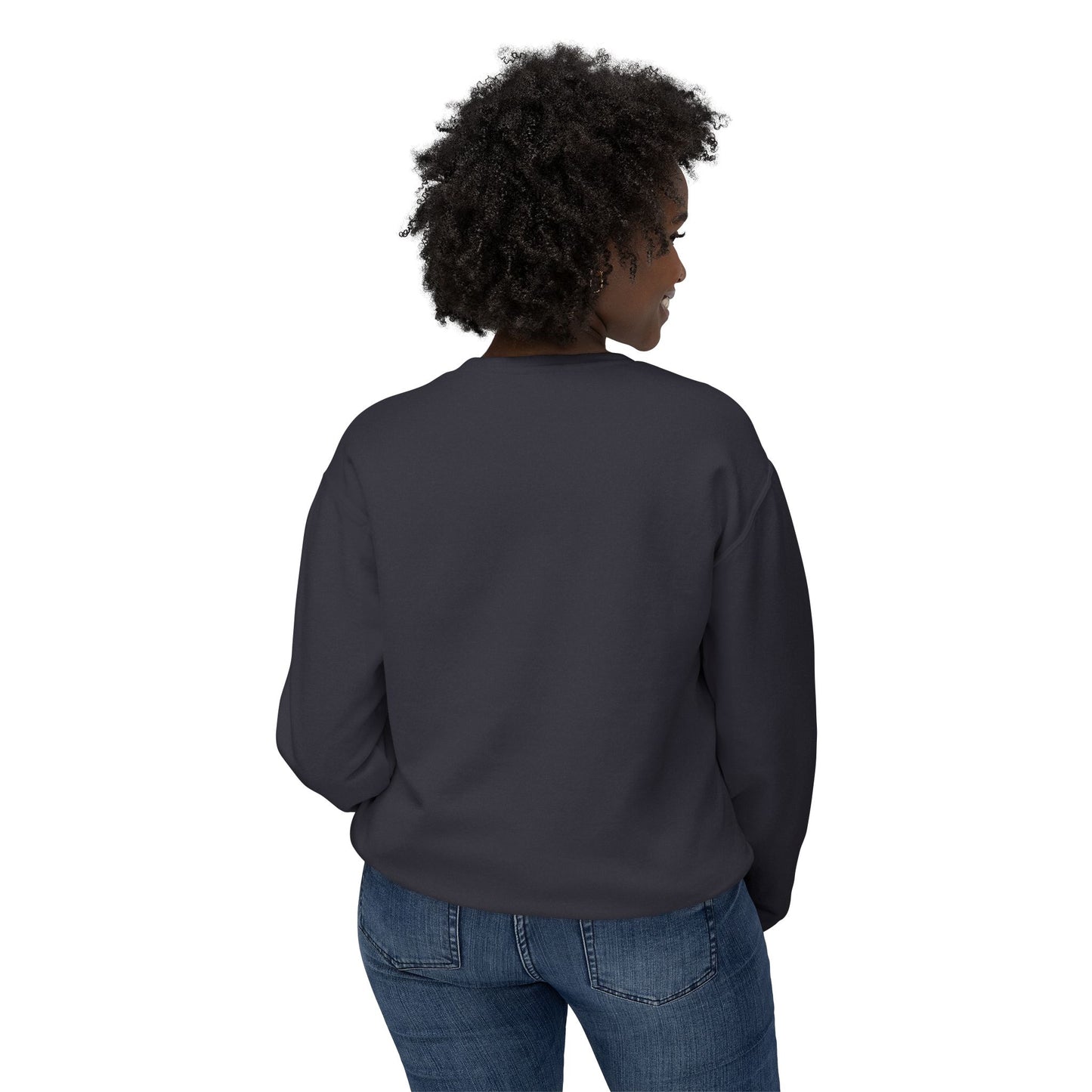 Unisex Lightweight Crewneck Sweatshirt (Rave Bünny Logo)
