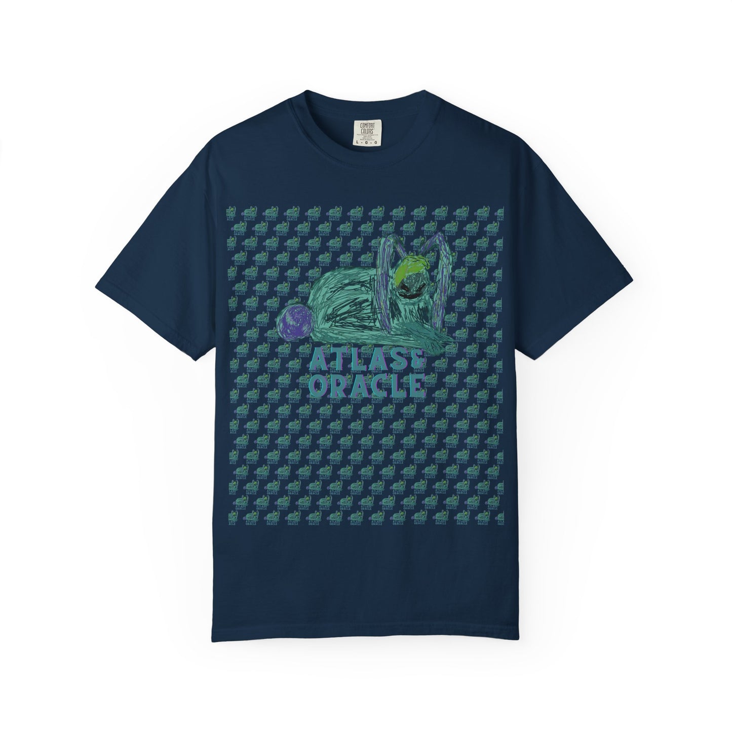 Unisex Garment-Dyed T-shirt (Rave Bünny Logo)