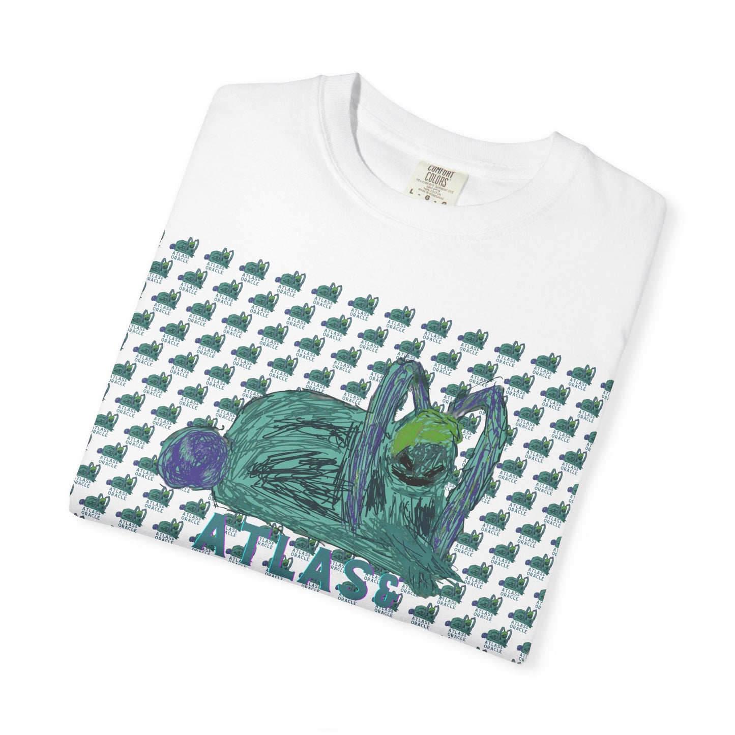 Unisex Garment-Dyed T-shirt (Rave Bünny Logo)