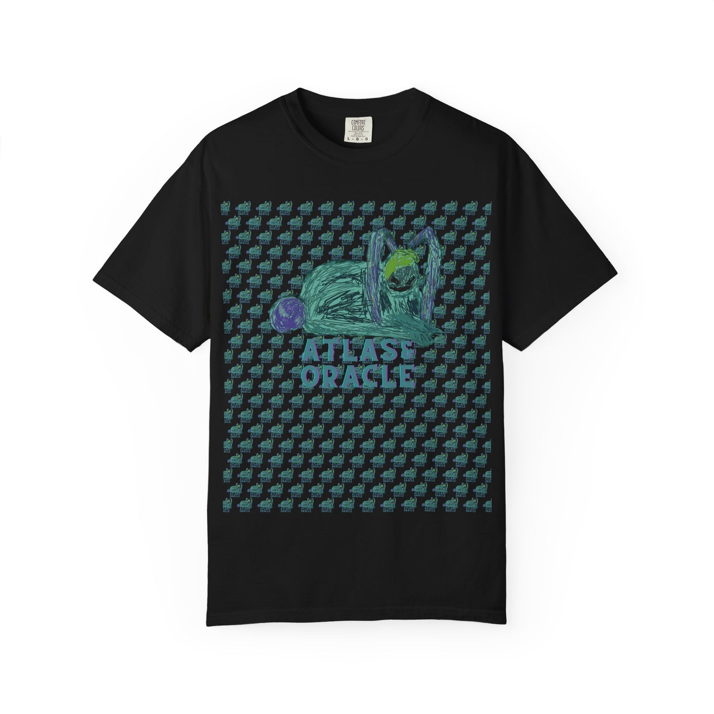 Unisex Garment-Dyed T-shirt (Rave Bünny Logo)