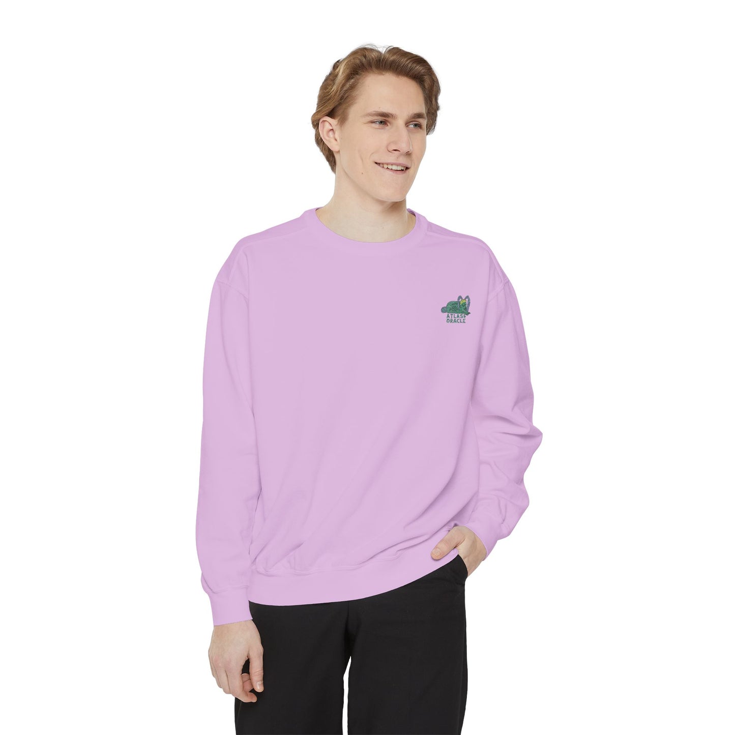 Unisex Embroidered Sweatshirt (Rave Bünny Logo)