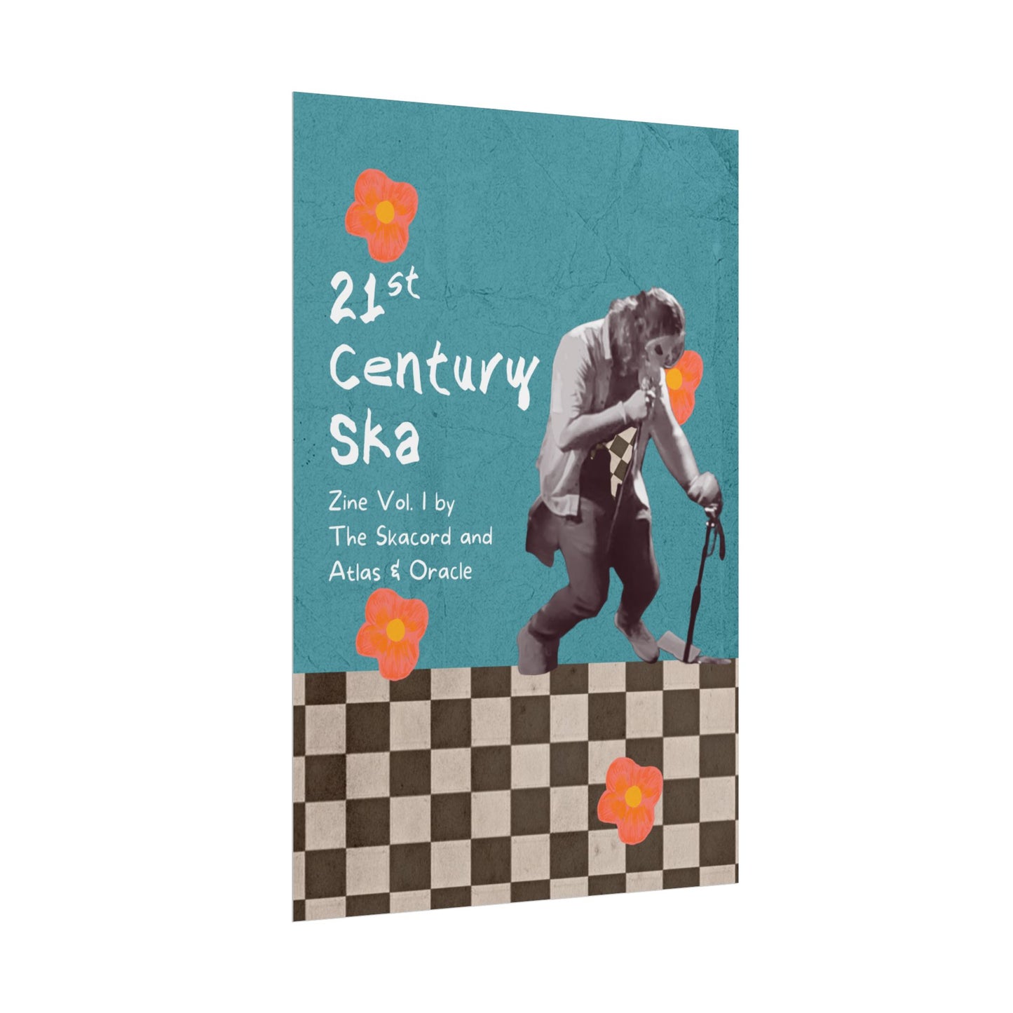 Matte Poster - "21st Century Ska" Zine Cover Page