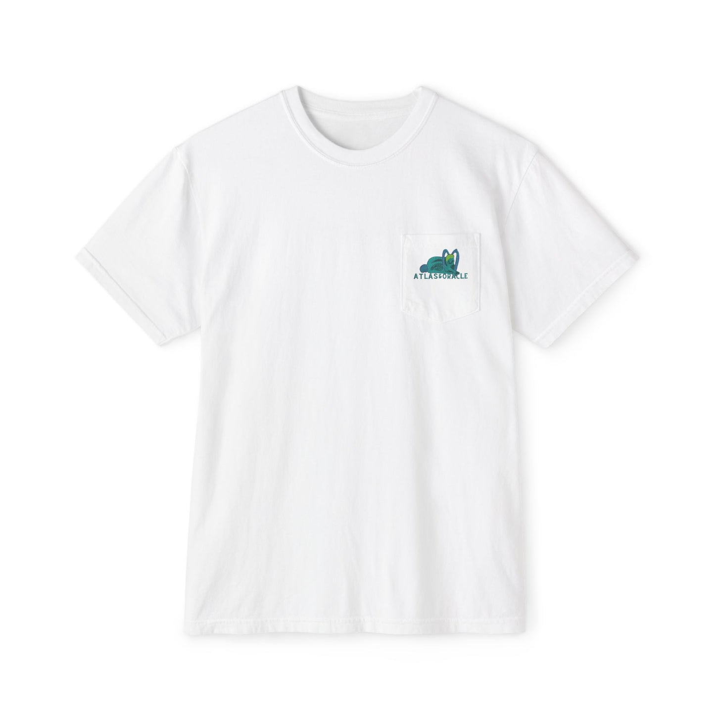 Unisex Garment-Dyed Pocket T-Shirt (Rave Bünny)