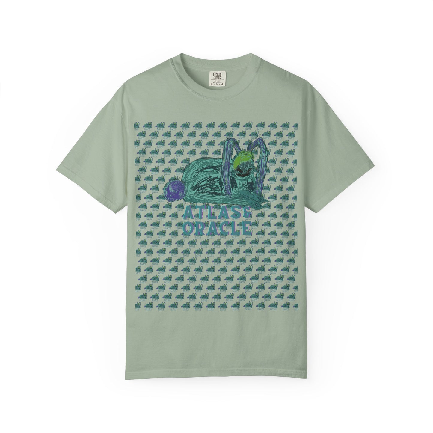Unisex Garment-Dyed T-shirt (Rave Bünny Logo)