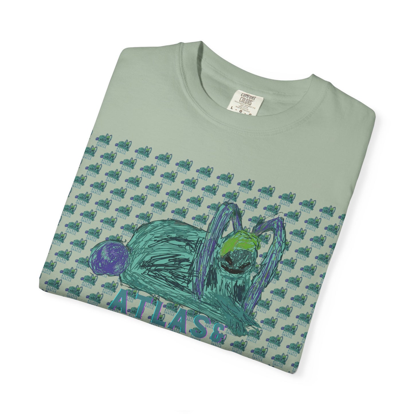 Unisex Garment-Dyed T-shirt (Rave Bünny Logo)