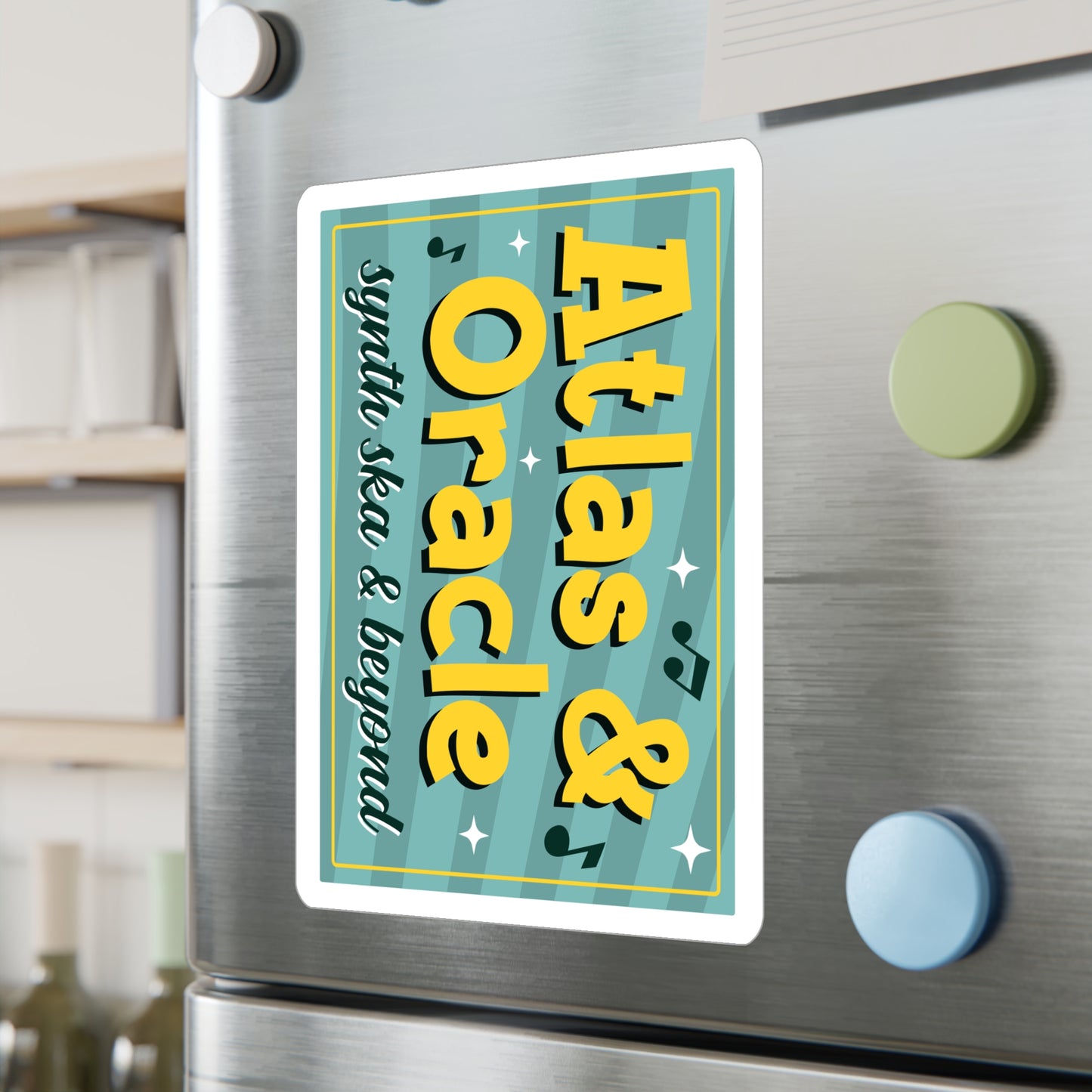Groovy SYNTH SKA & BEYOND Vinyl Decals
