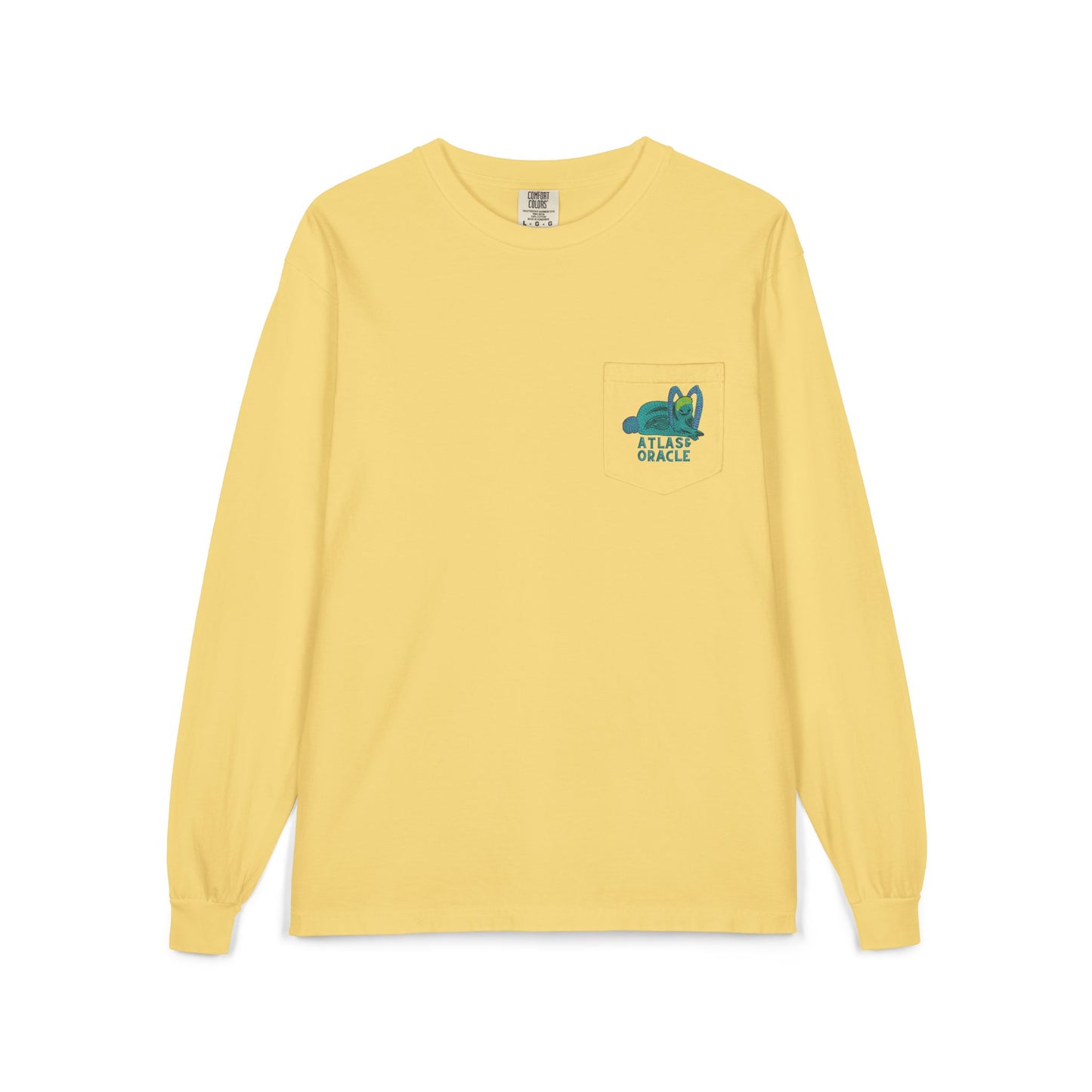 Unisex Long Sleeve Pocket T-Shirt (Rave Bünny Logo)
