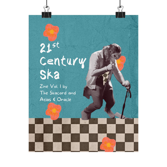 "21st Century Ska" Matte Vertical Posters