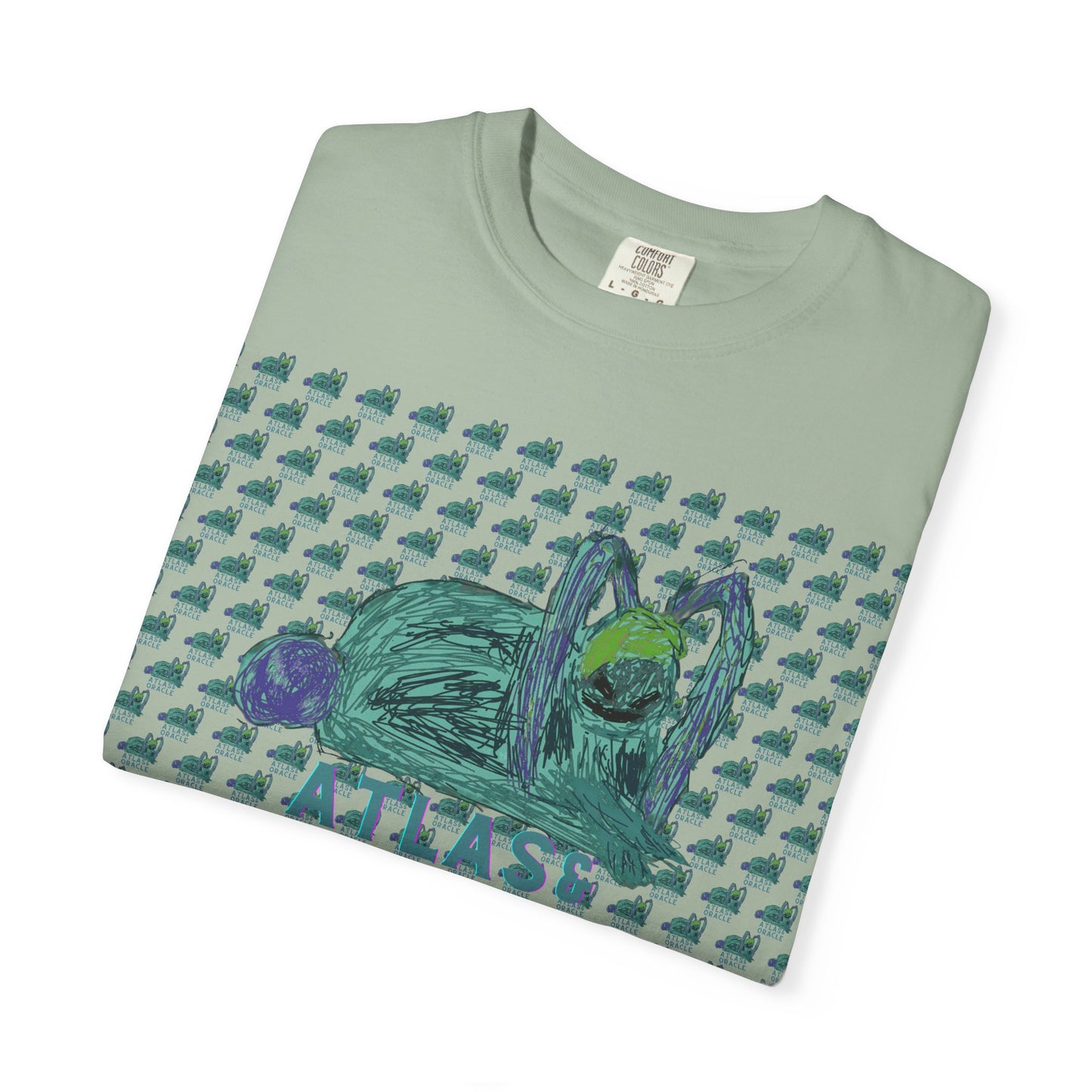 Unisex Garment-Dyed T-shirt (Rave Bünny Logo)