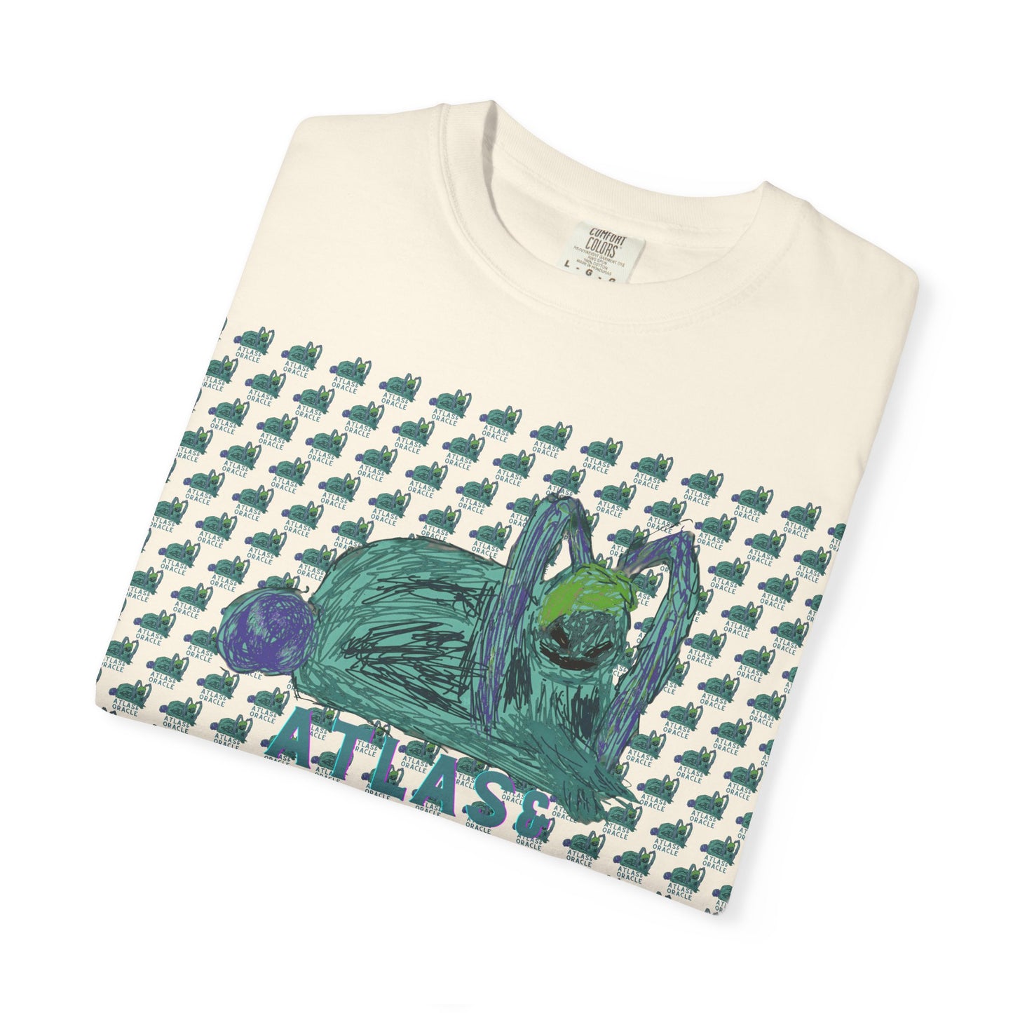 Unisex Garment-Dyed T-shirt (Rave Bünny Logo)