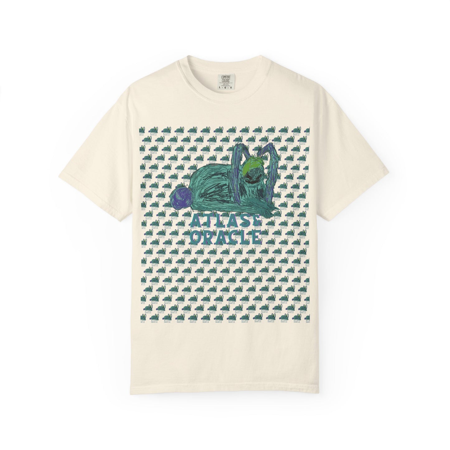 Unisex Garment-Dyed T-shirt (Rave Bünny Logo)