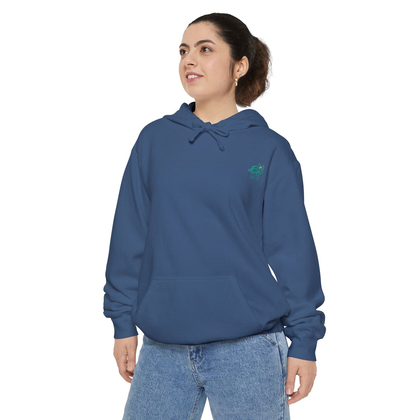 Unisex Garment-Dyed Hoodie (Rave Bünny)