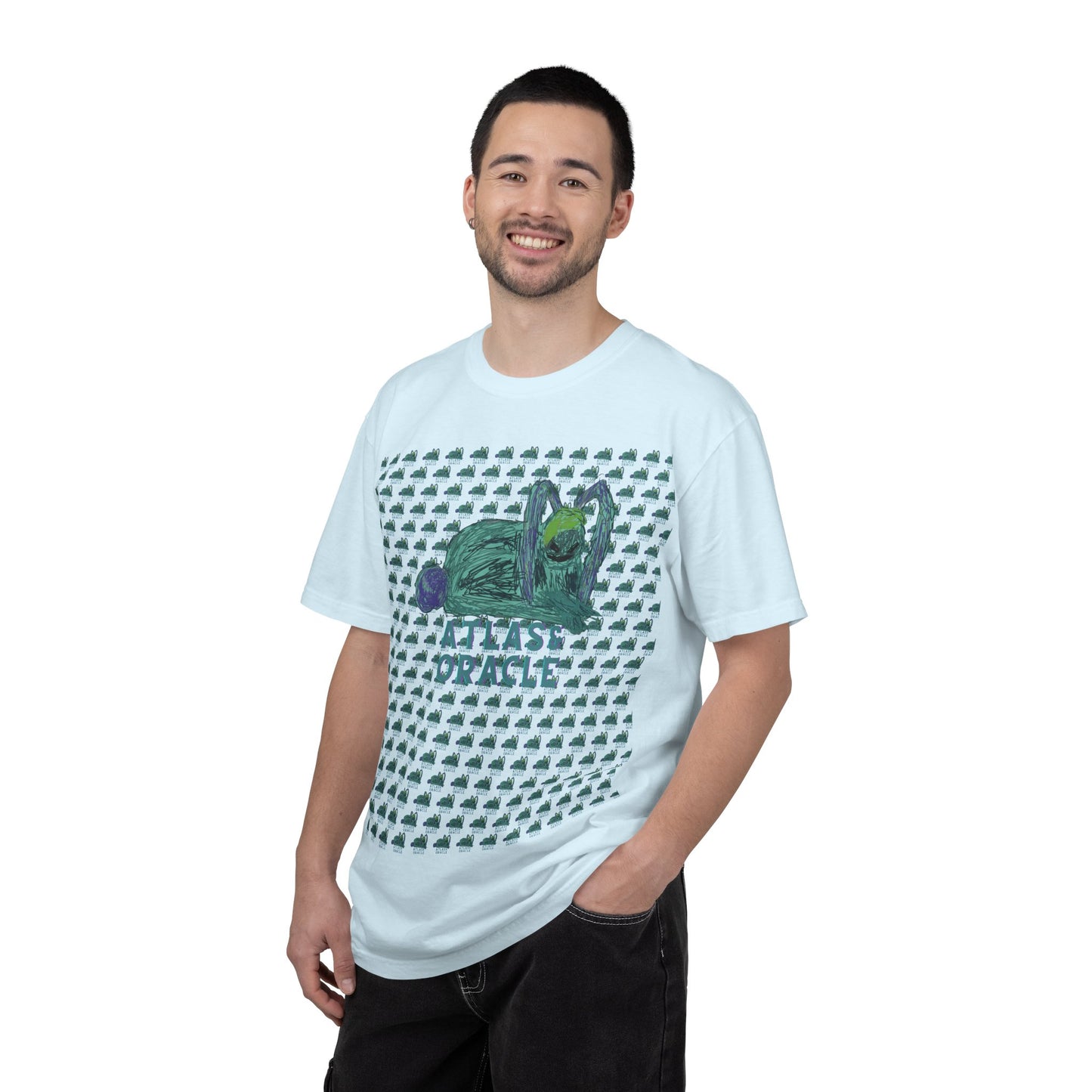 Unisex Garment-Dyed T-shirt (Rave Bünny Logo)