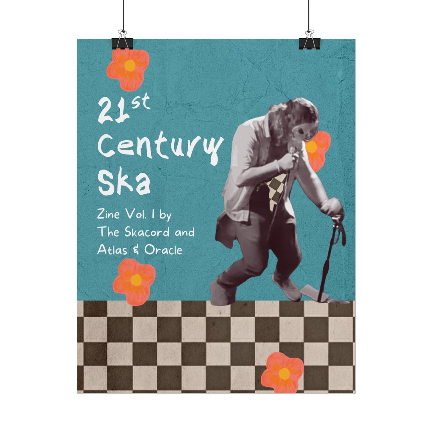 Matte Poster - "21st Century Ska" Zine Cover Page