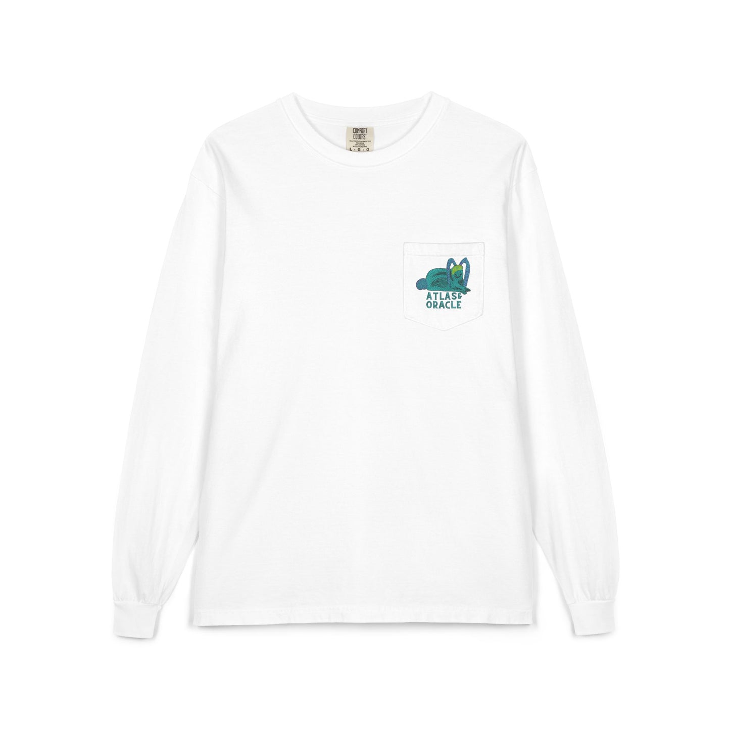 Unisex Long Sleeve Pocket T-Shirt (Rave Bünny Logo)