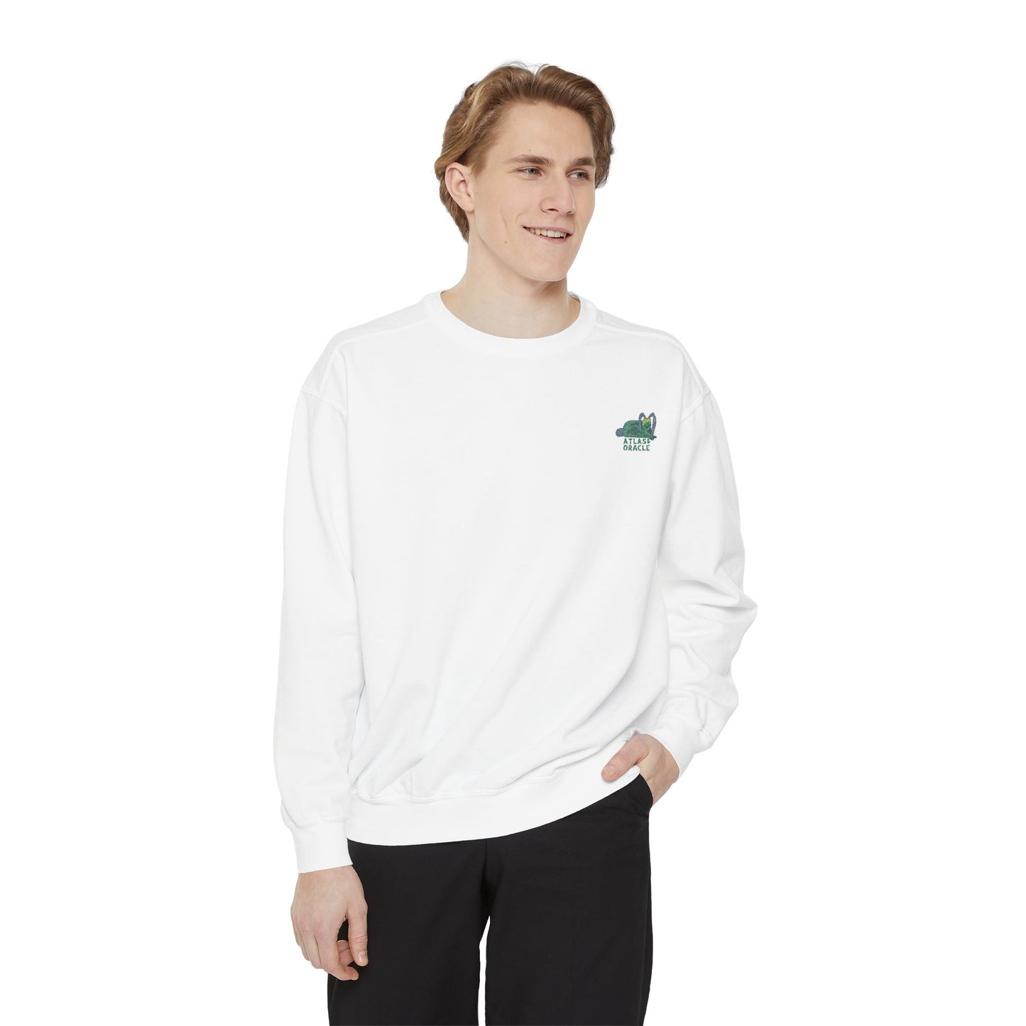 Unisex Embroidered Sweatshirt (Rave Bünny Logo)