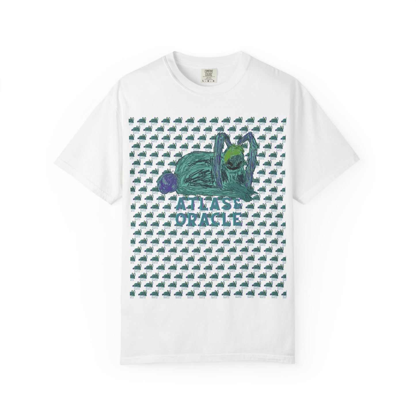 Unisex Garment-Dyed T-shirt (Rave Bünny Logo)