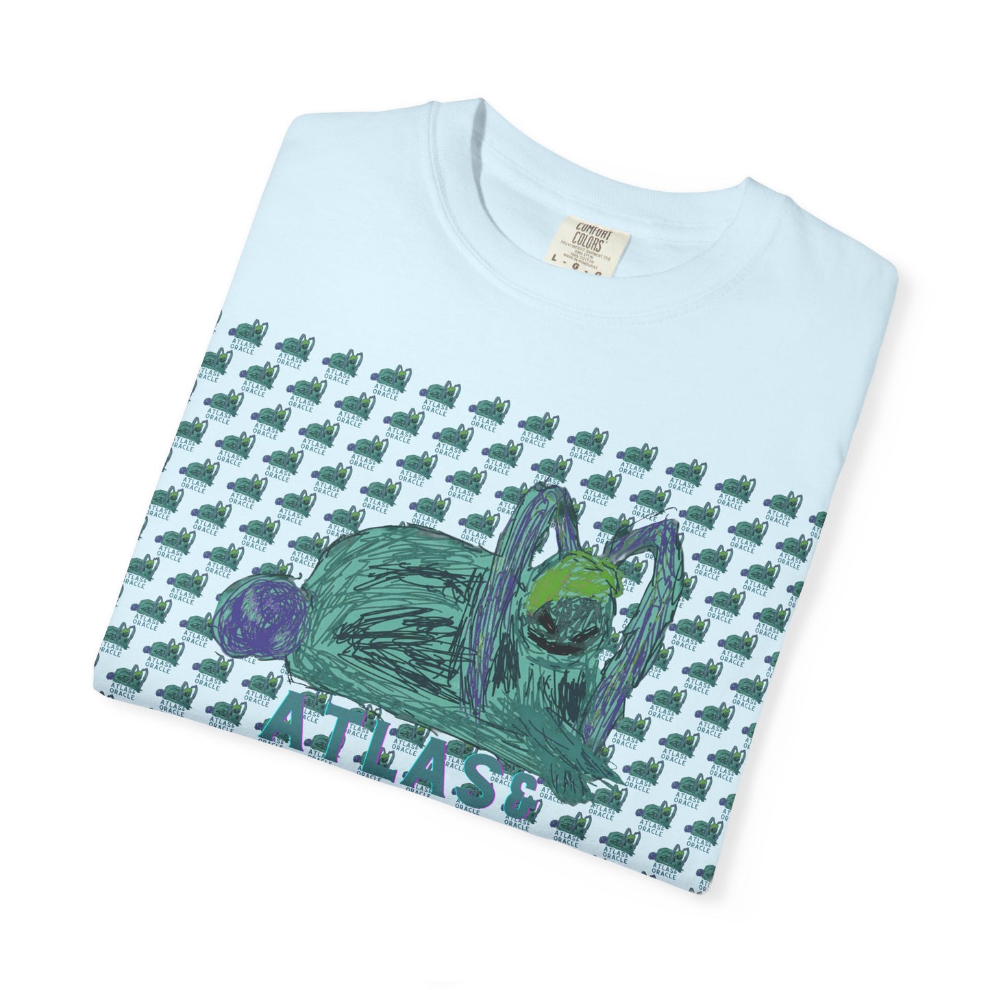Unisex Garment-Dyed T-shirt (Rave Bünny Logo)