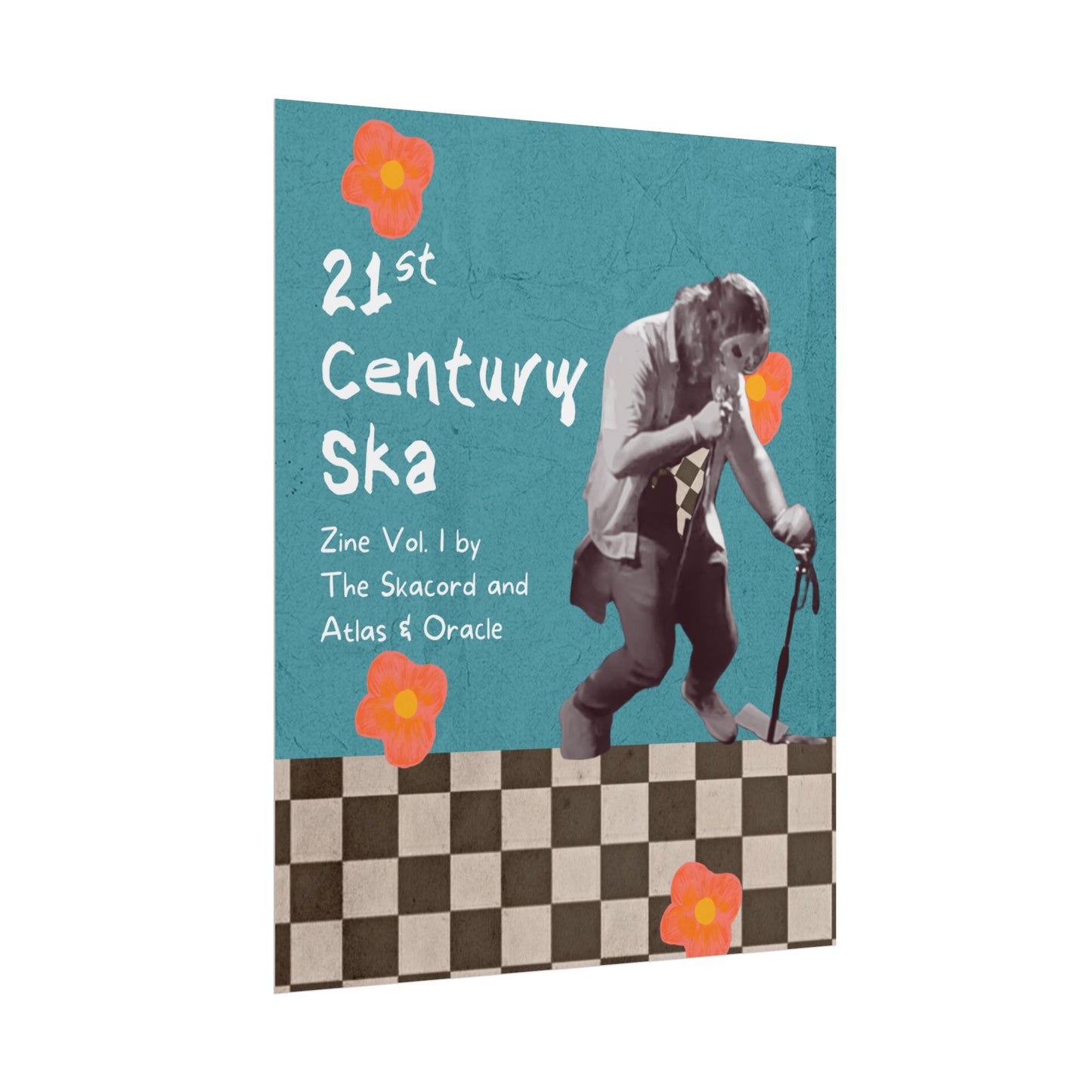 Matte Poster - "21st Century Ska" Zine Cover Page