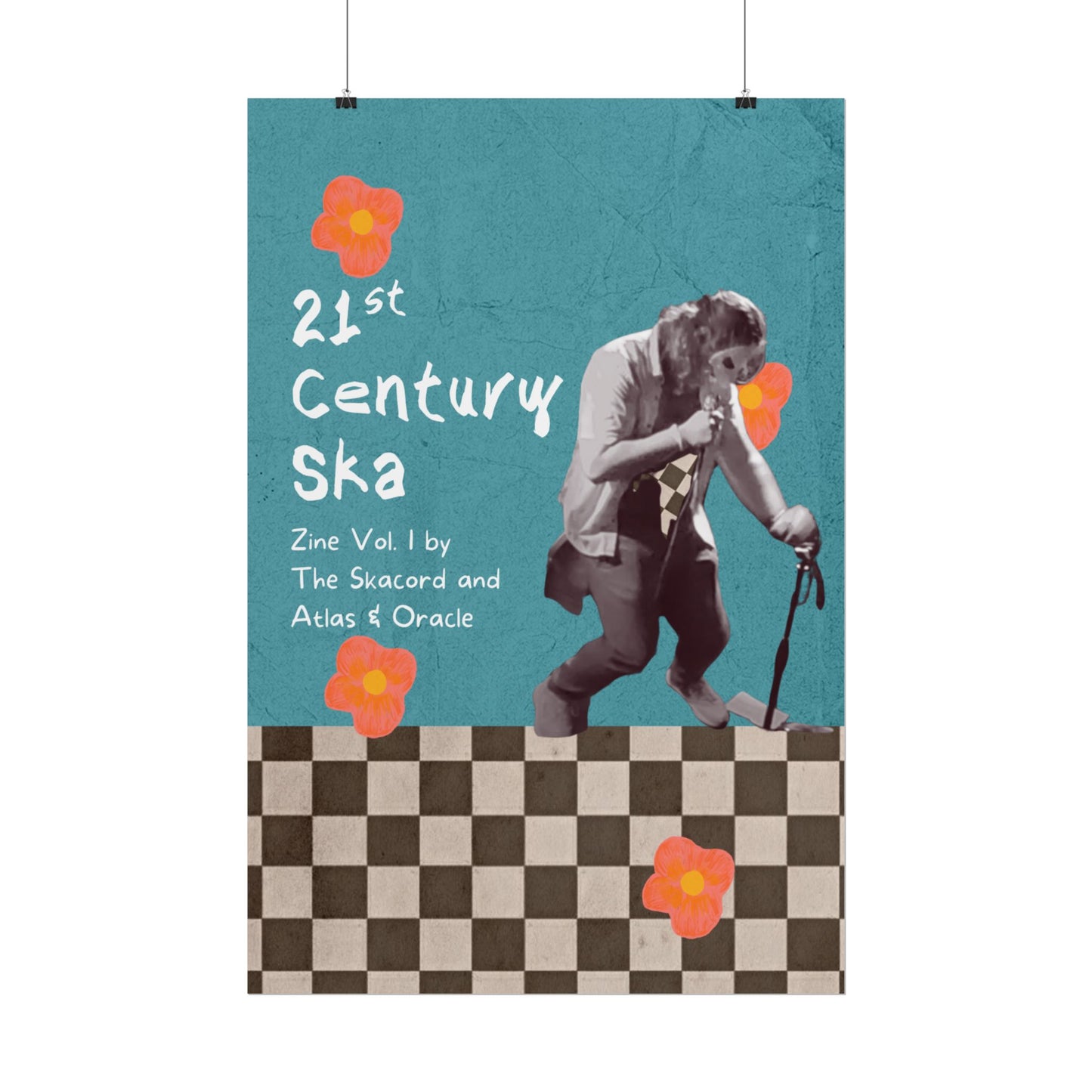 Matte Poster - "21st Century Ska" Zine Cover Page