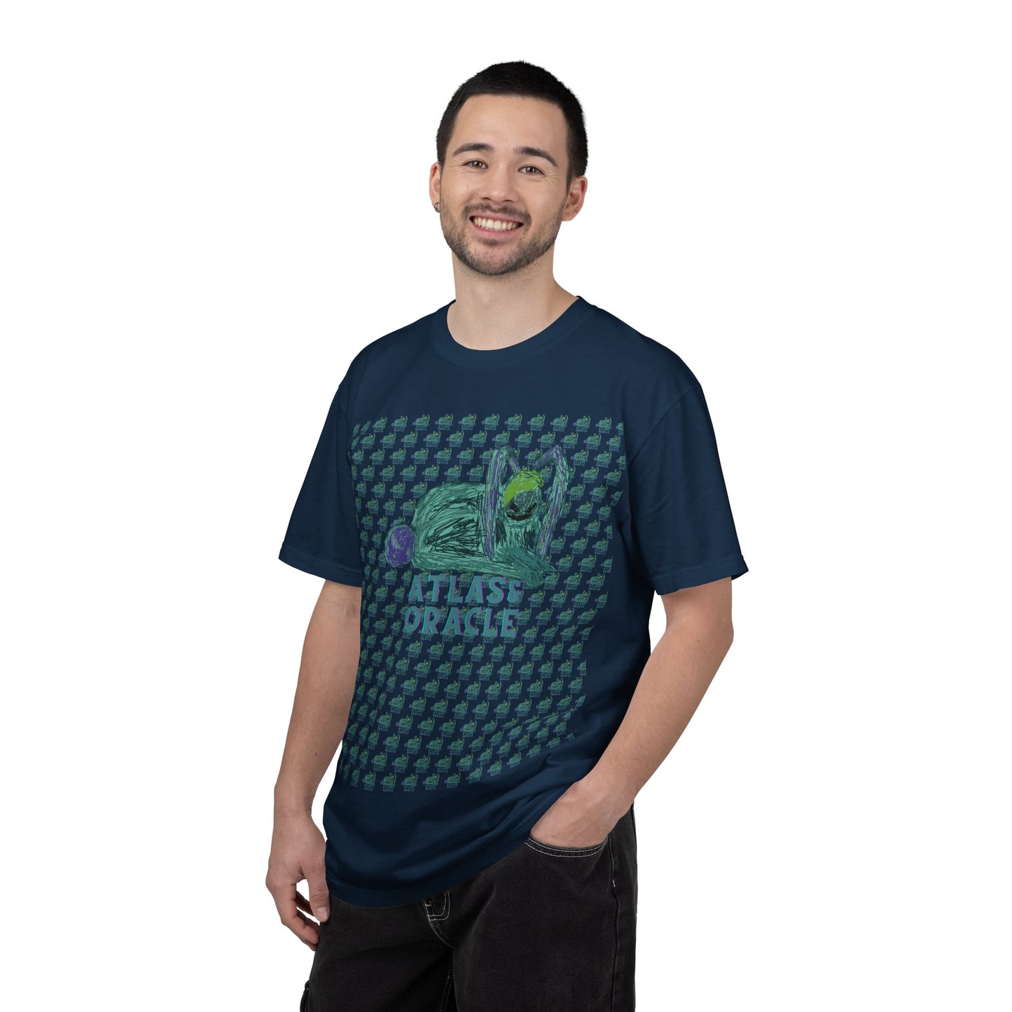 Unisex Garment-Dyed T-shirt (Rave Bünny Logo)