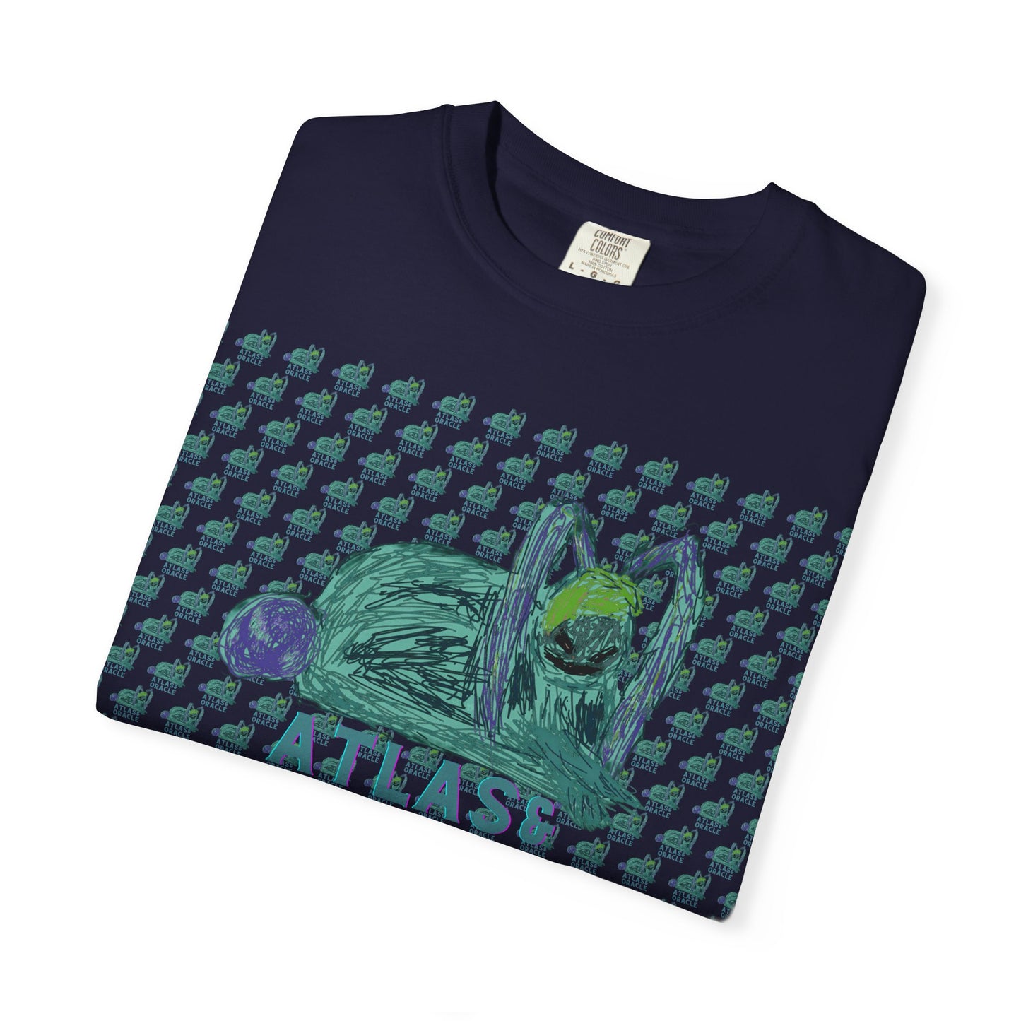 Unisex Garment-Dyed T-shirt (Rave Bünny Logo)