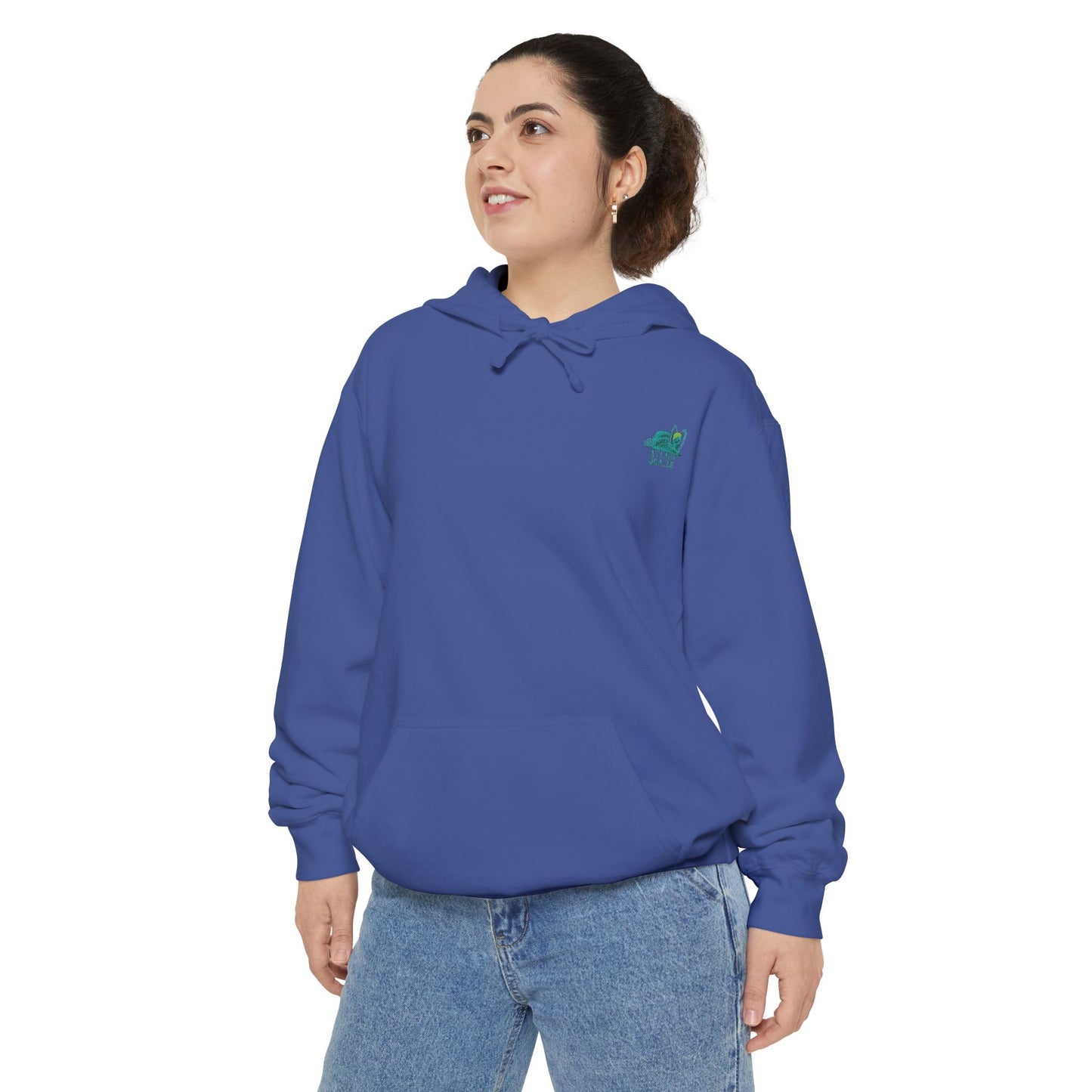 Unisex Garment-Dyed Hoodie (Rave Bünny)