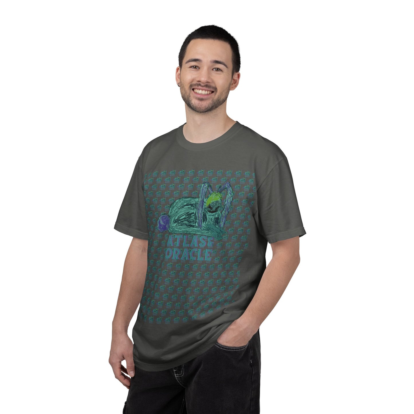 Unisex Garment-Dyed T-shirt (Rave Bünny Logo)