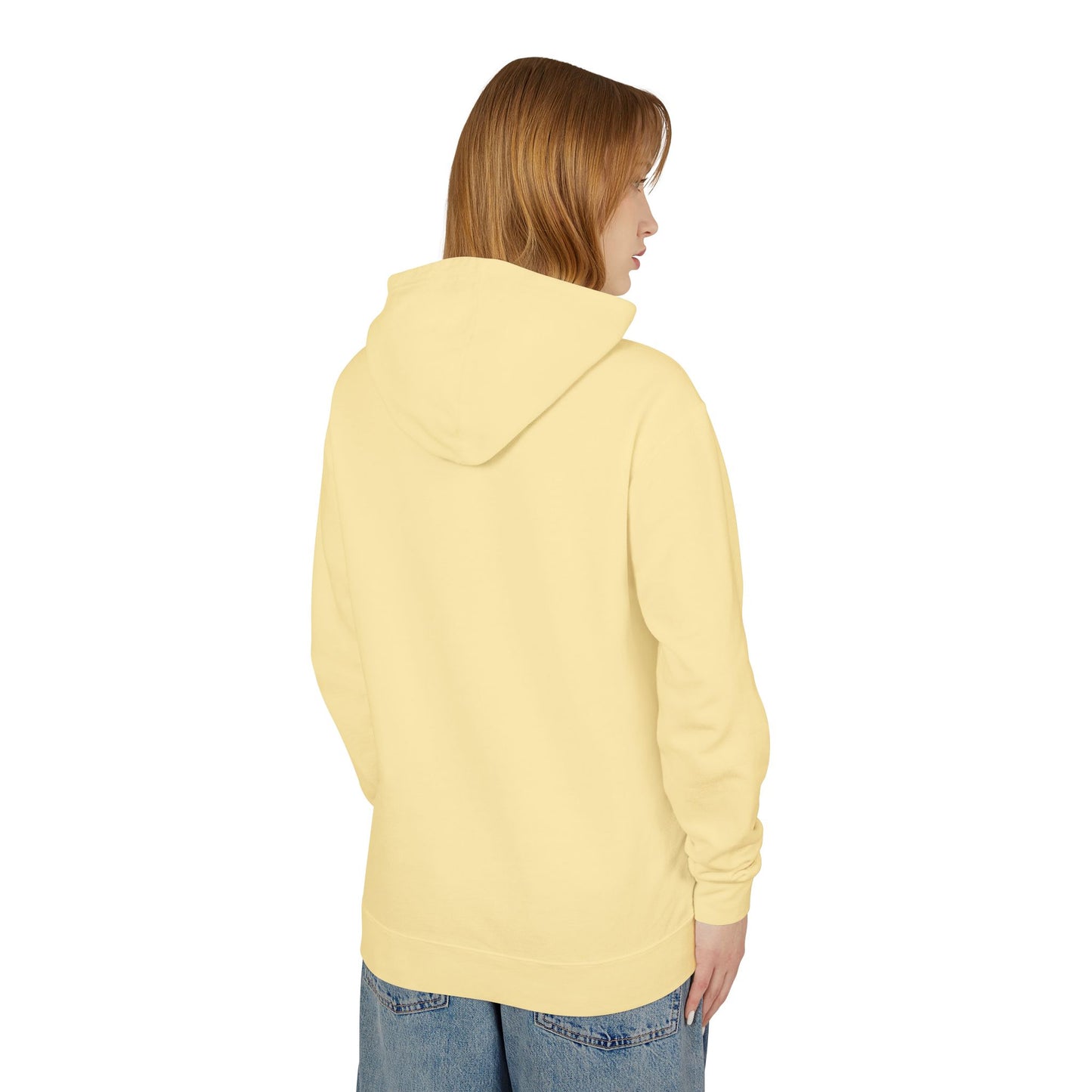 Unisex Lightweight Hooded Sweatshirt (Rave Bünny Logo)