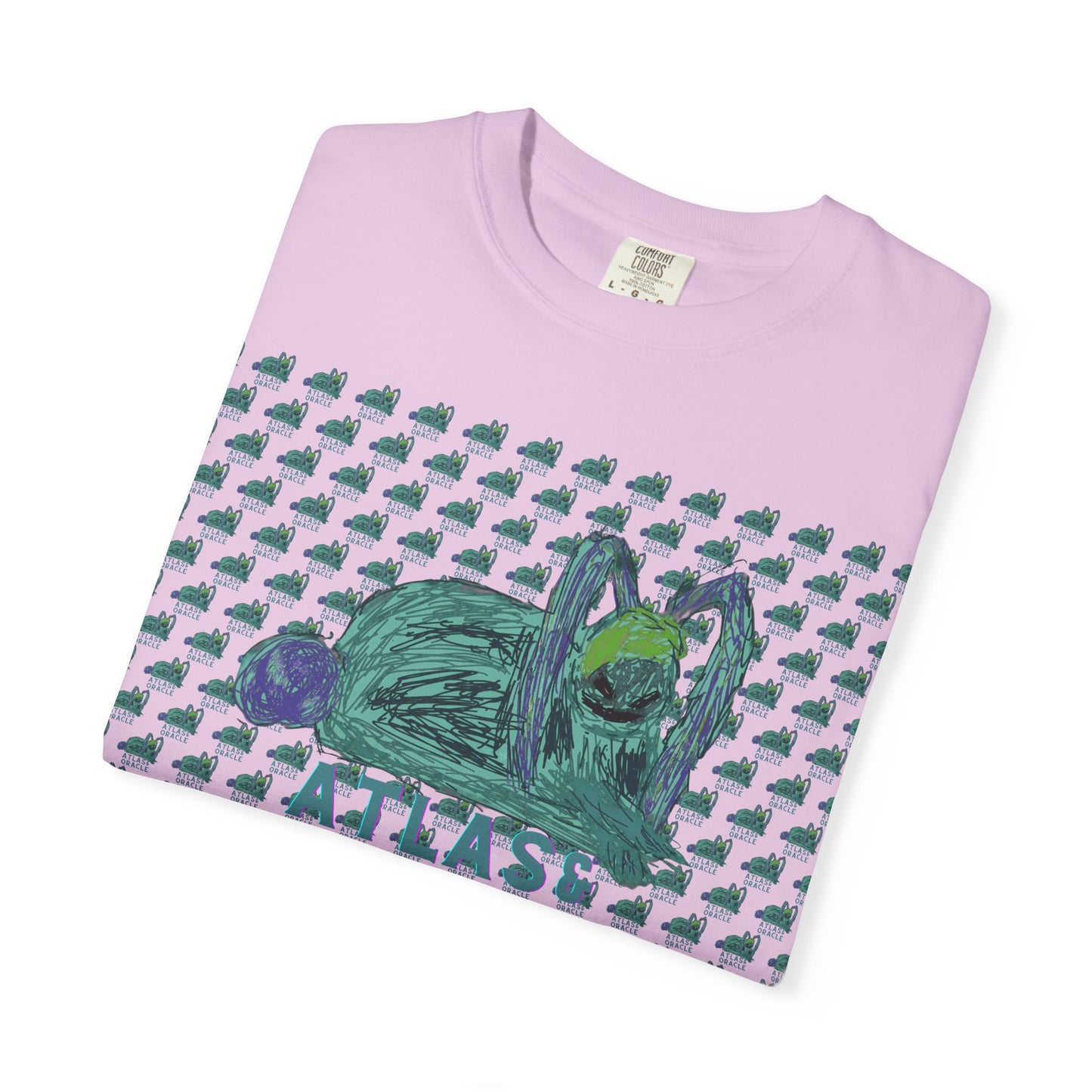 Unisex Garment-Dyed T-shirt (Rave Bünny Logo)