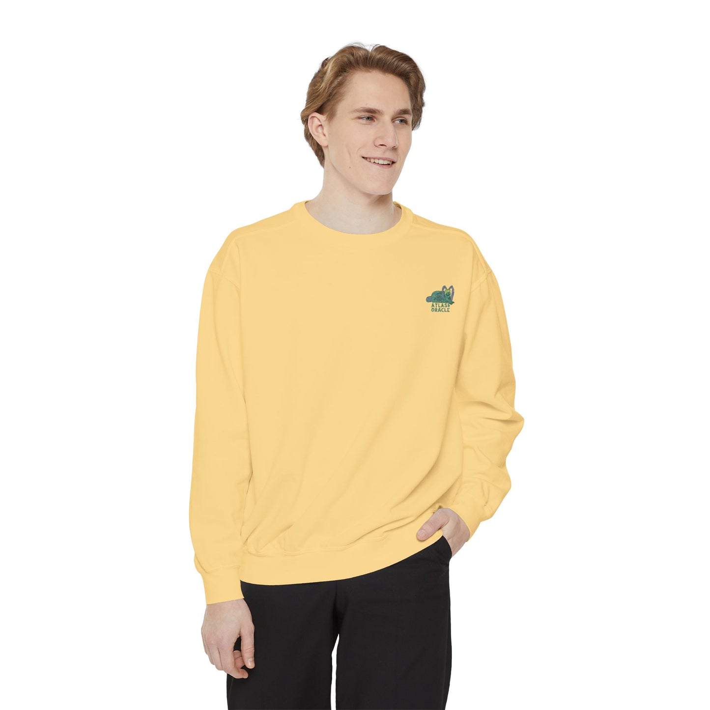 Unisex Embroidered Sweatshirt (Rave Bünny Logo)