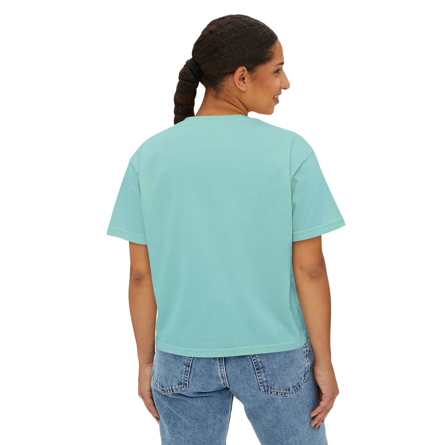 Women's Boxy Tee (Rave Bünny Logo)