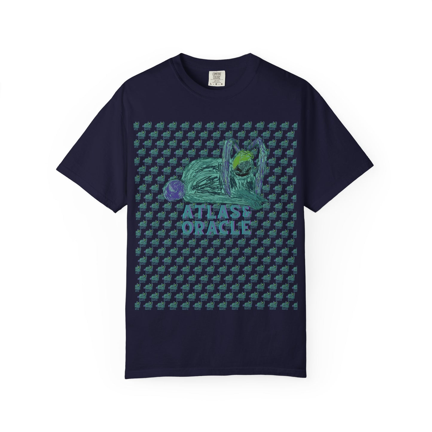 Unisex Garment-Dyed T-shirt (Rave Bünny Logo)
