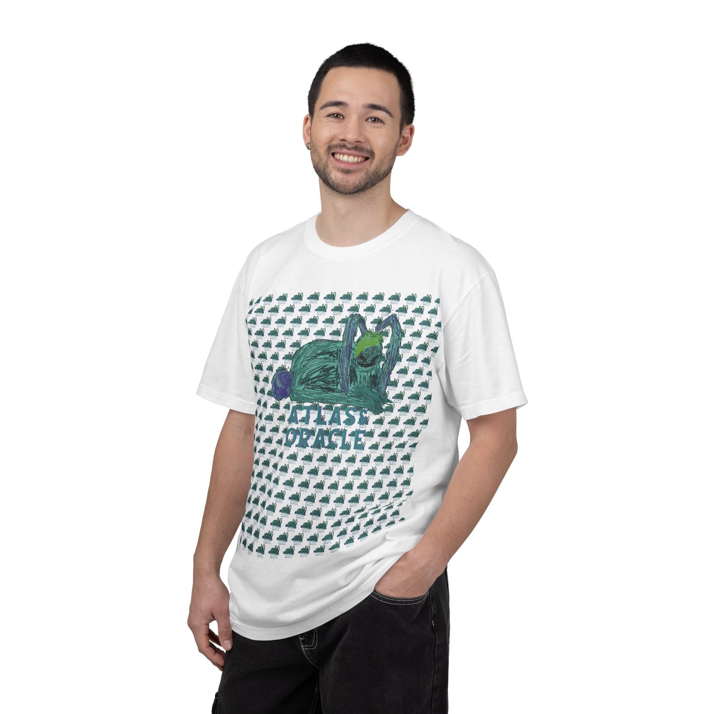 Unisex Garment-Dyed T-shirt (Rave Bünny Logo)