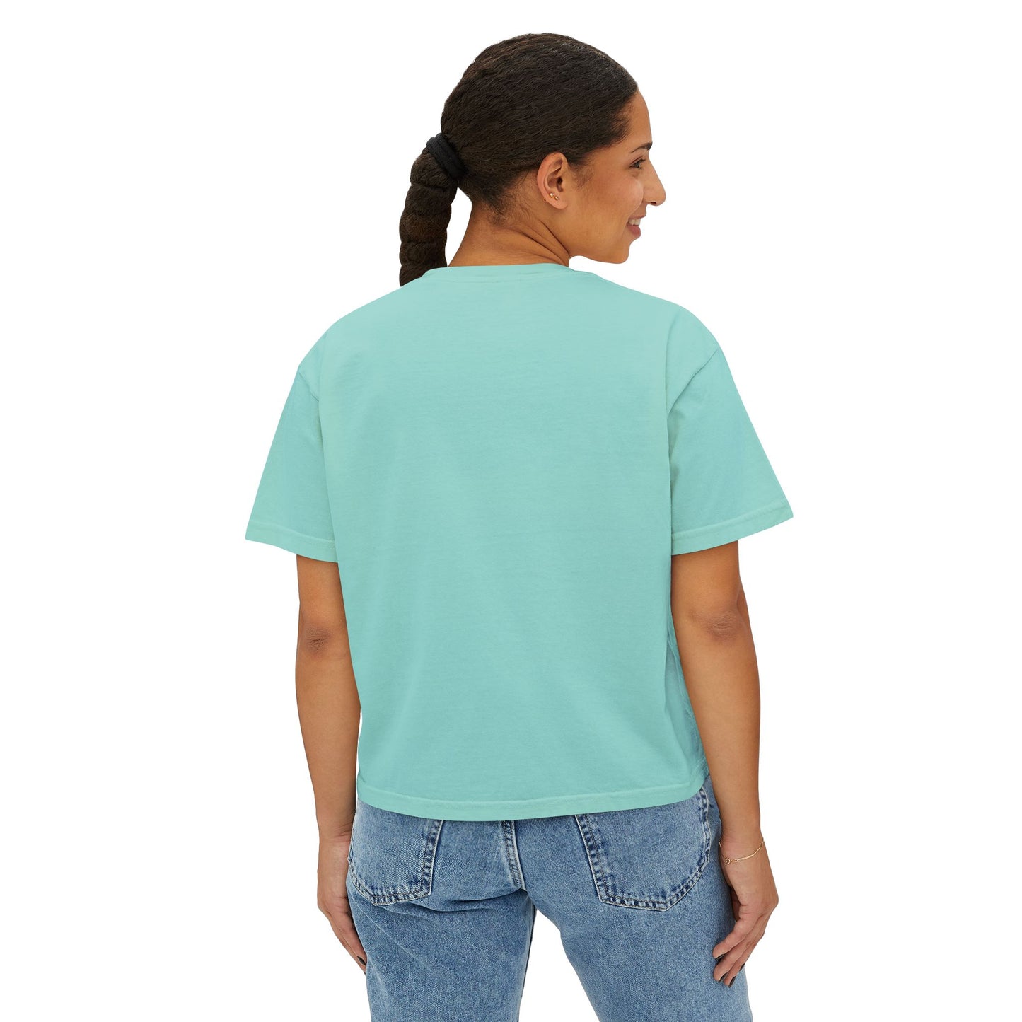 Women's Boxy Tee (Rave Bünny Logo)