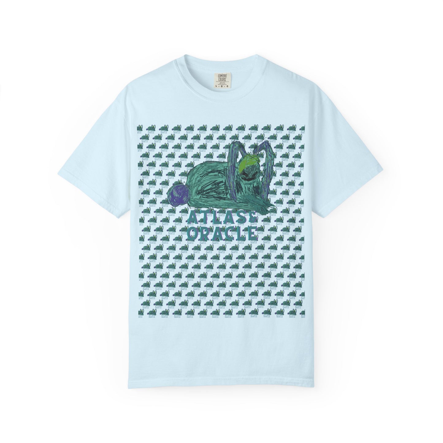 Unisex Garment-Dyed T-shirt (Rave Bünny Logo)