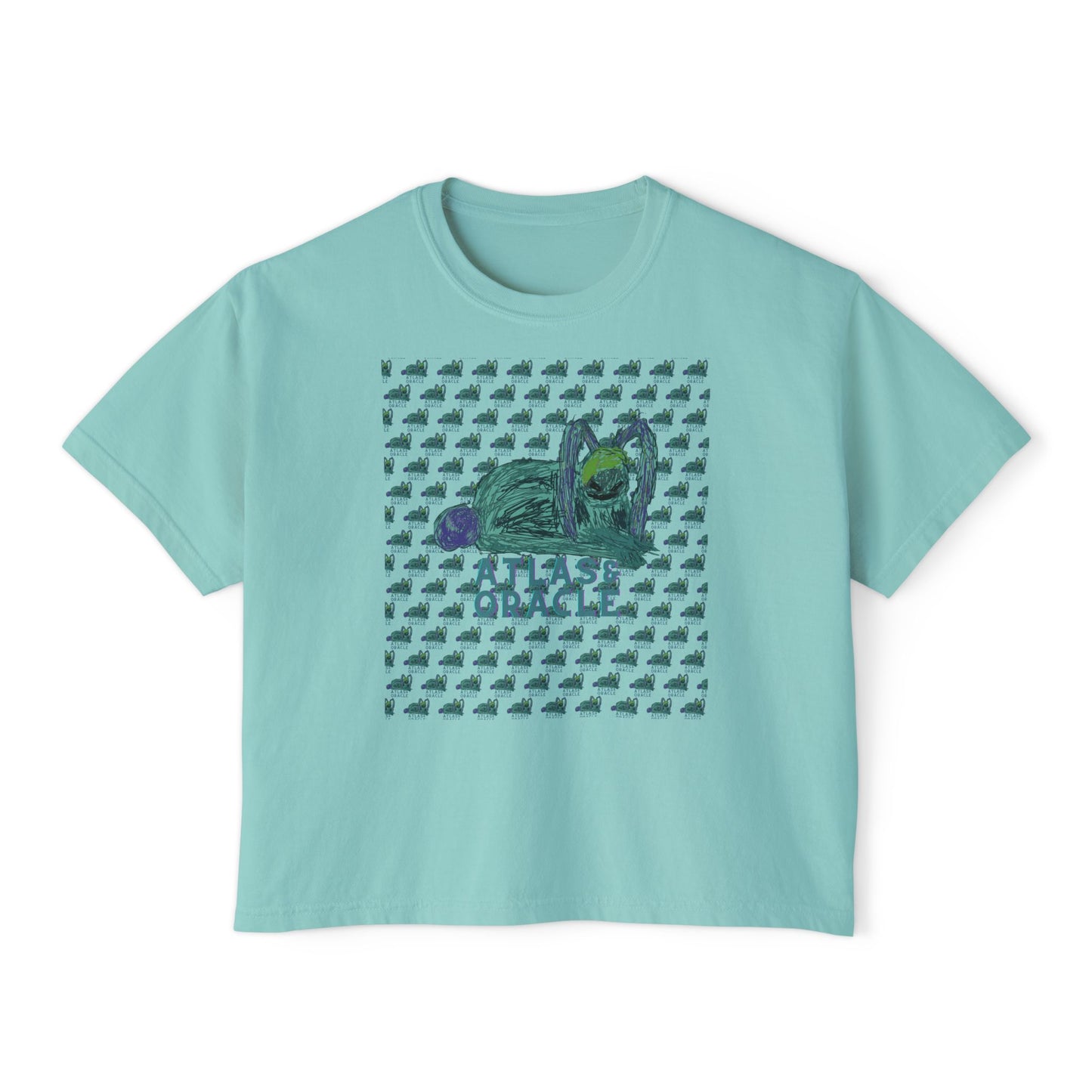Women's Boxy Tee (Rave Bünny Logo)
