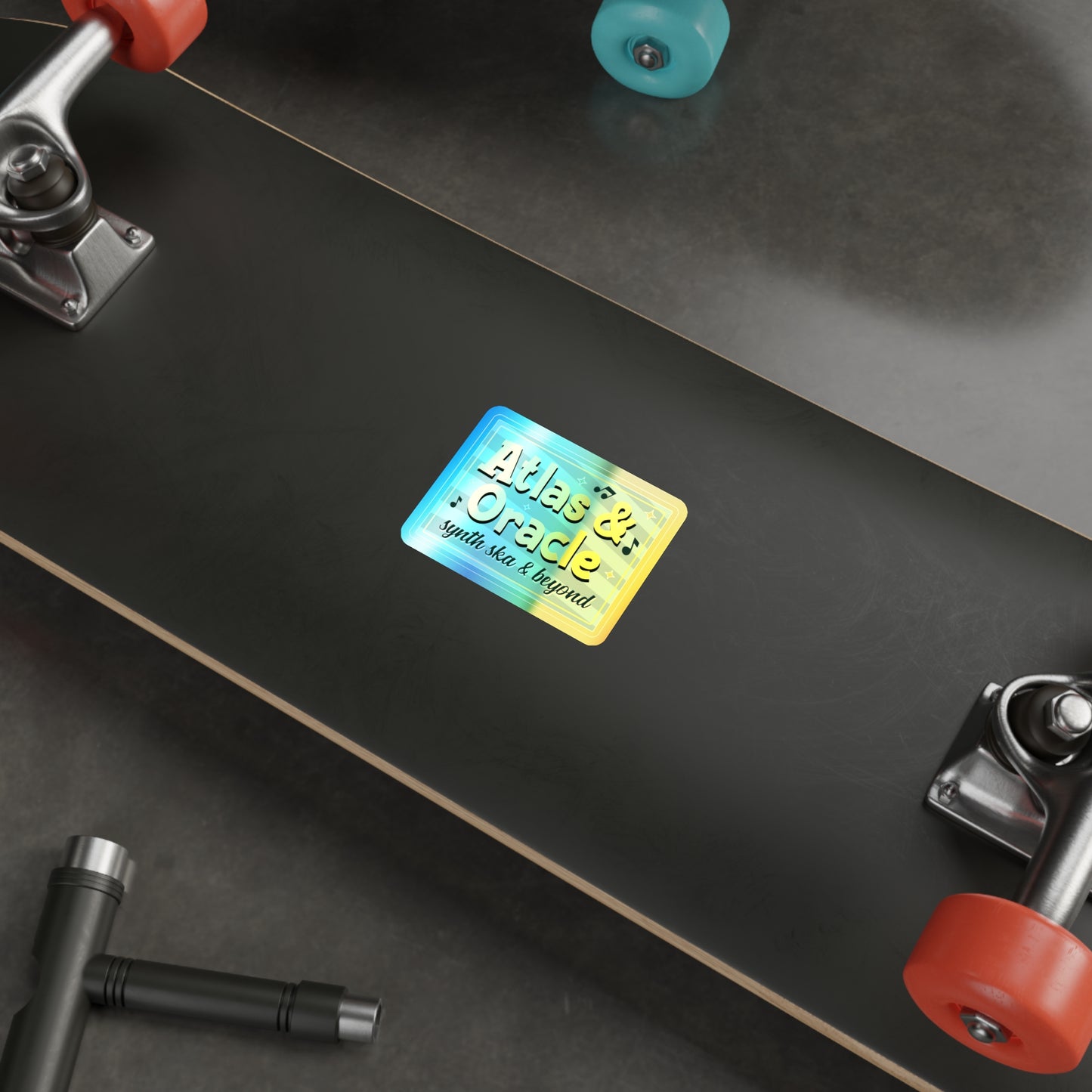 Groovy Holo SYNTH SKA & BEYOND Vinyl Detail