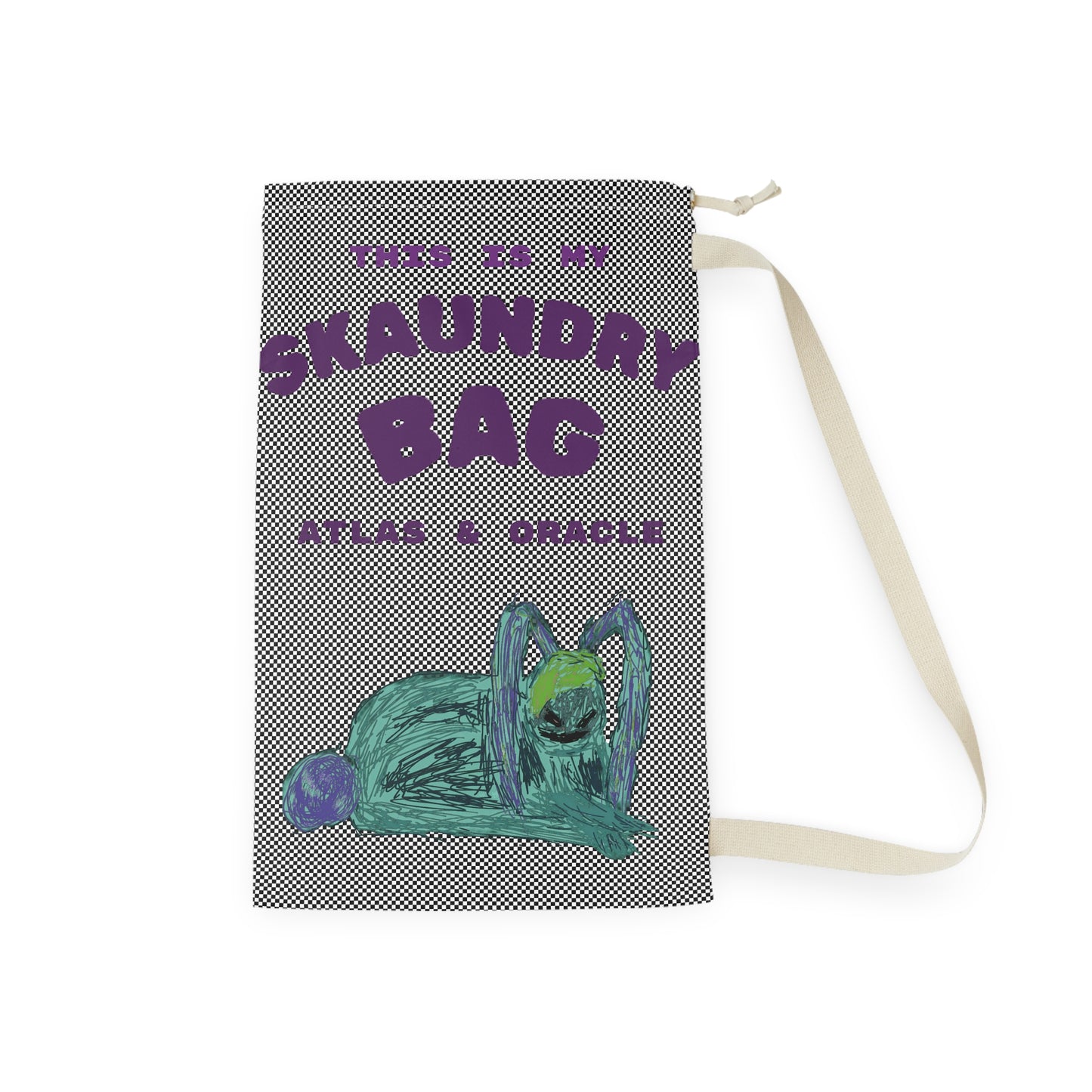 "This Is My Skaundry Bag" Laundry Bag