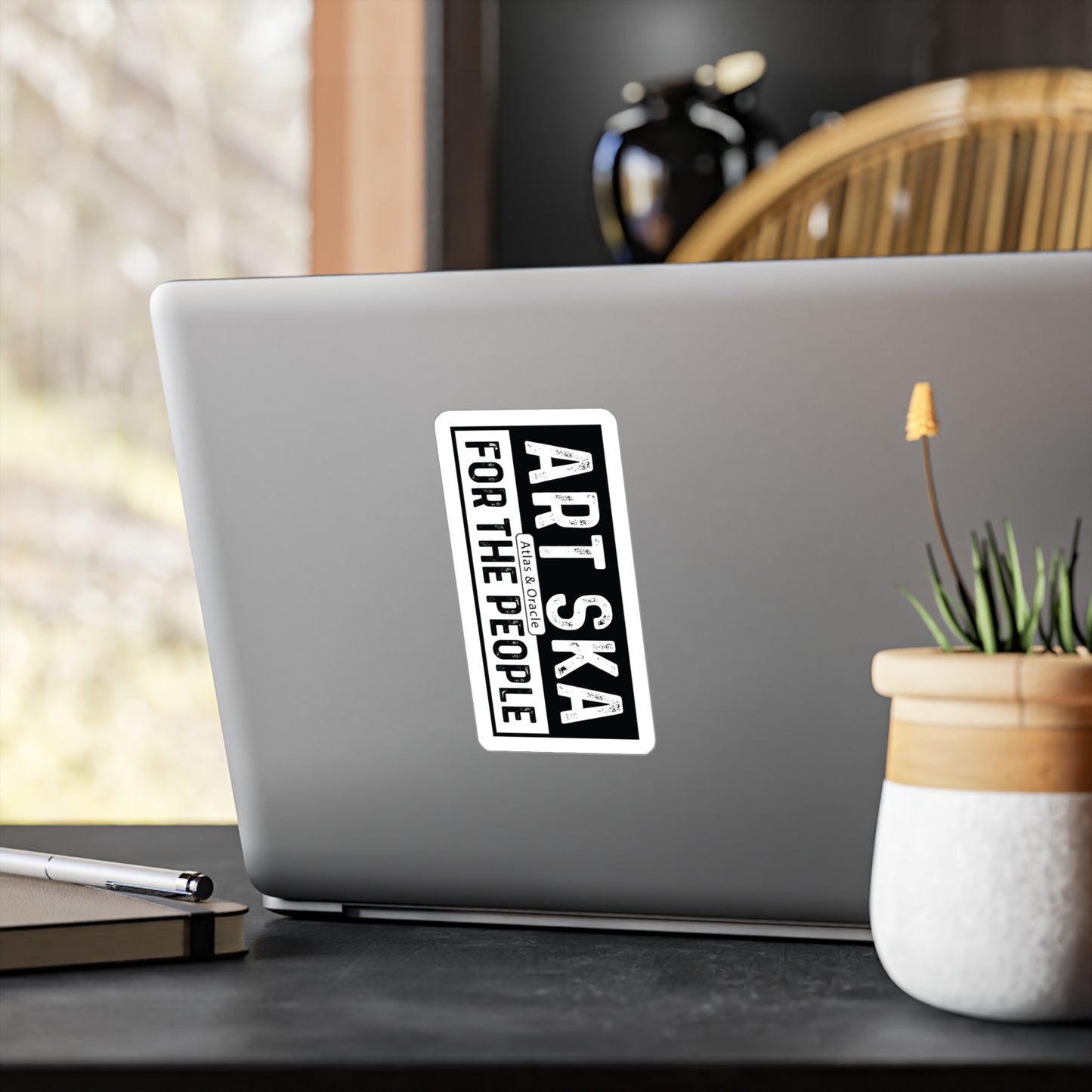 TWO-TONE B&W ART SKA FOR THE PEOPLE Vinyl Decals