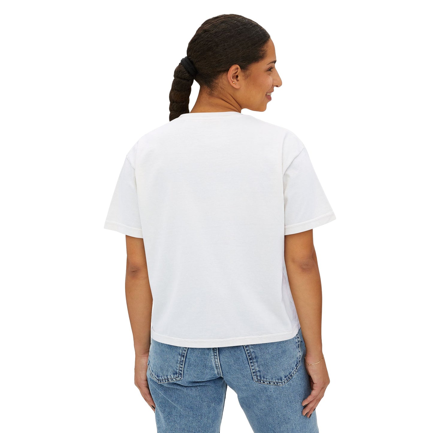 Women's Boxy Tee (Rave Bünny Logo)