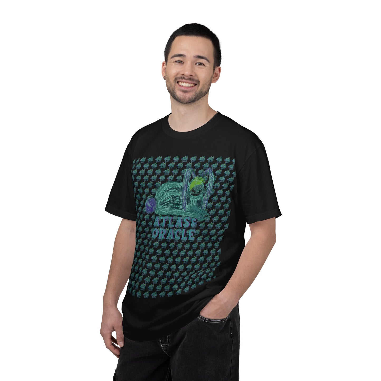 Unisex Garment-Dyed T-shirt (Rave Bünny Logo)