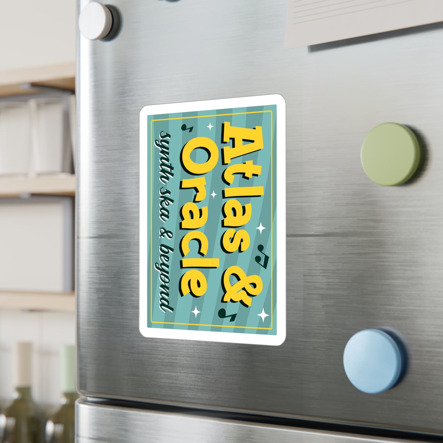 Groovy SYNTH SKA & BEYOND Vinyl Decals