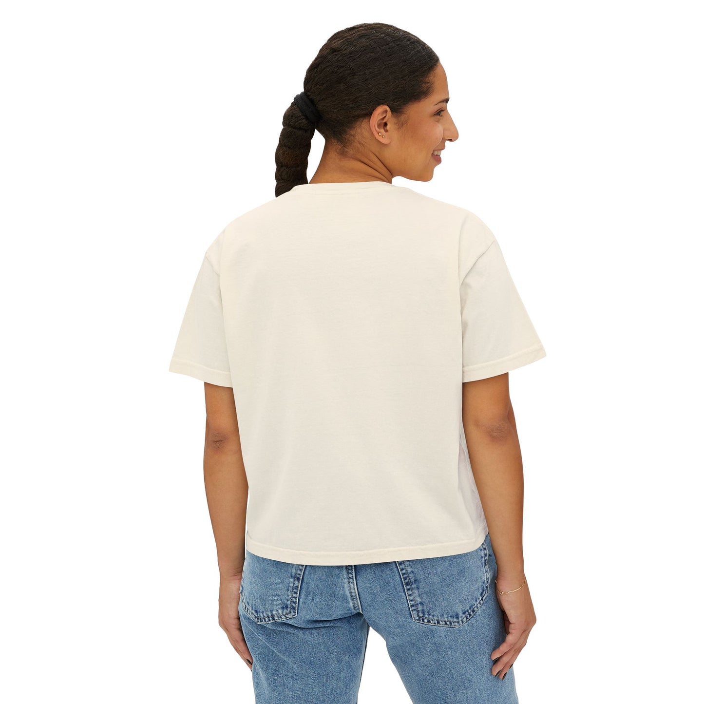 Women's Boxy Tee (Rave Bünny Logo)