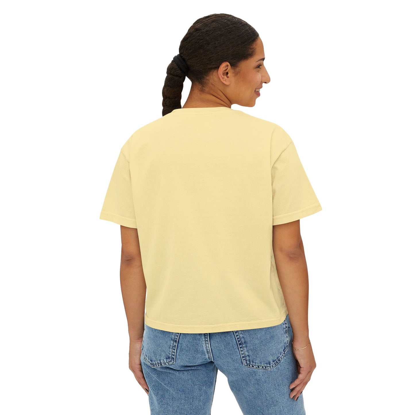 Women's Boxy Tee (Rave Bünny Logo)