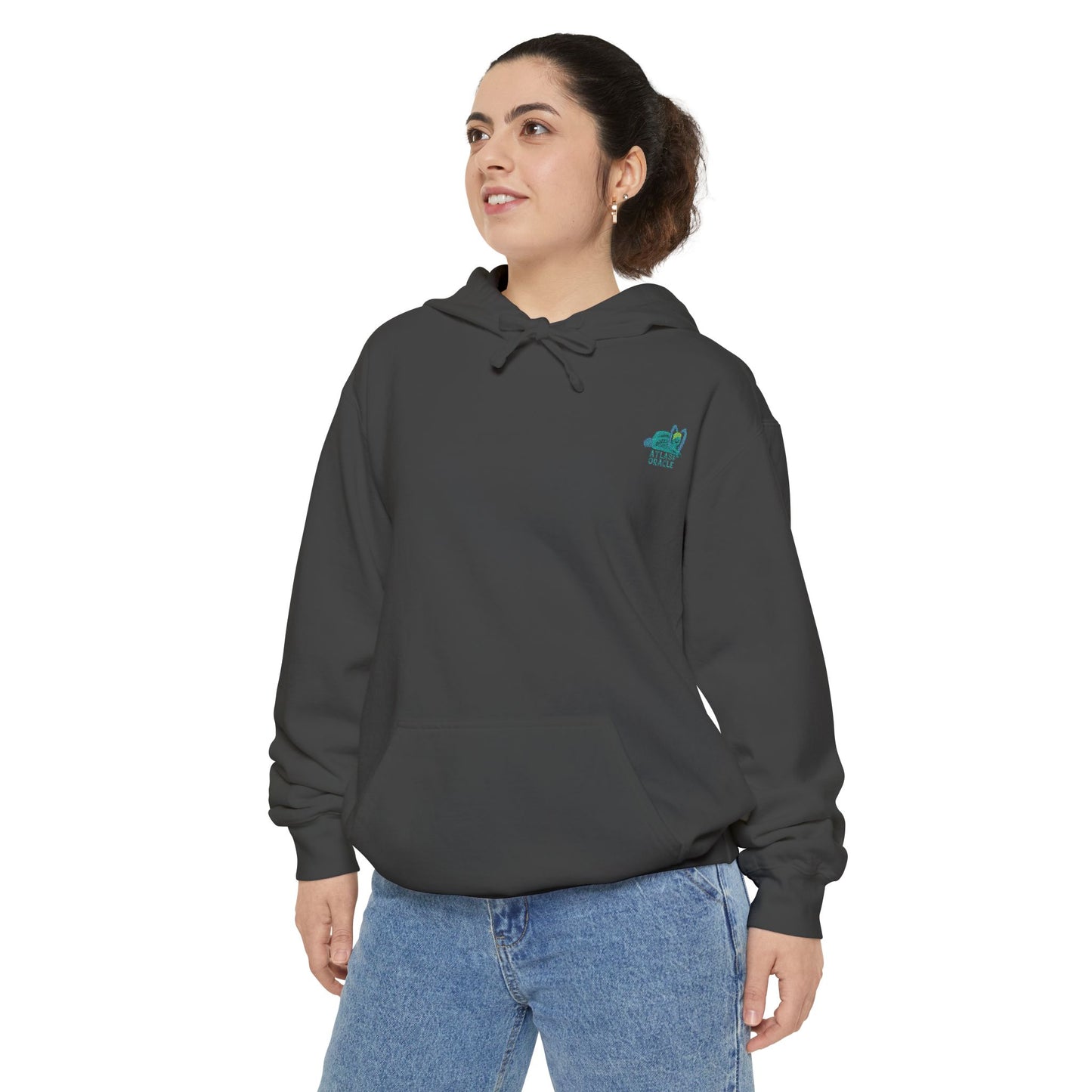 Unisex Garment-Dyed Hoodie (Rave Bünny)
