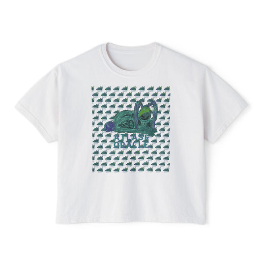 Women's Boxy Tee (Rave Bünny Logo)