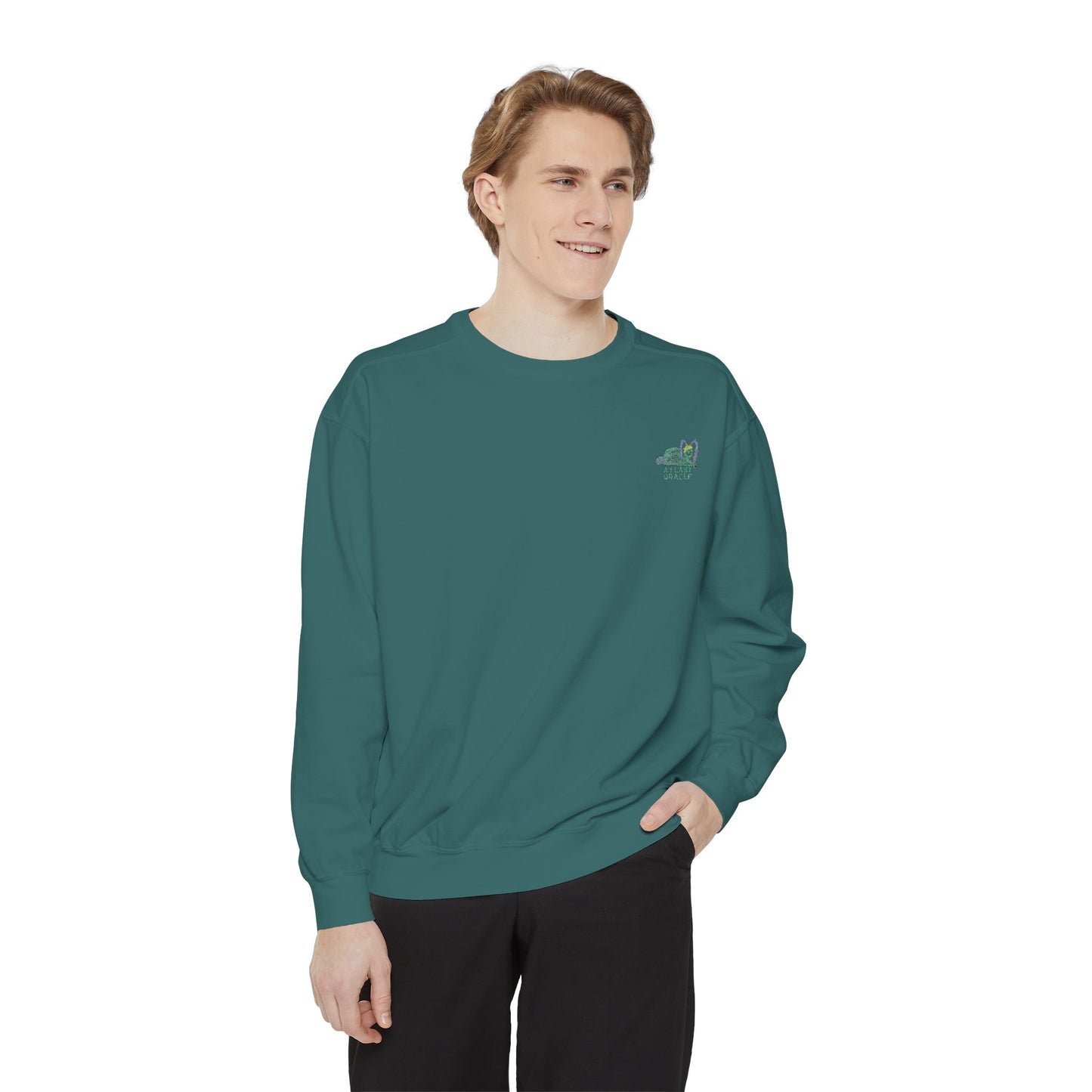 Unisex Embroidered Sweatshirt (Rave Bünny Logo)