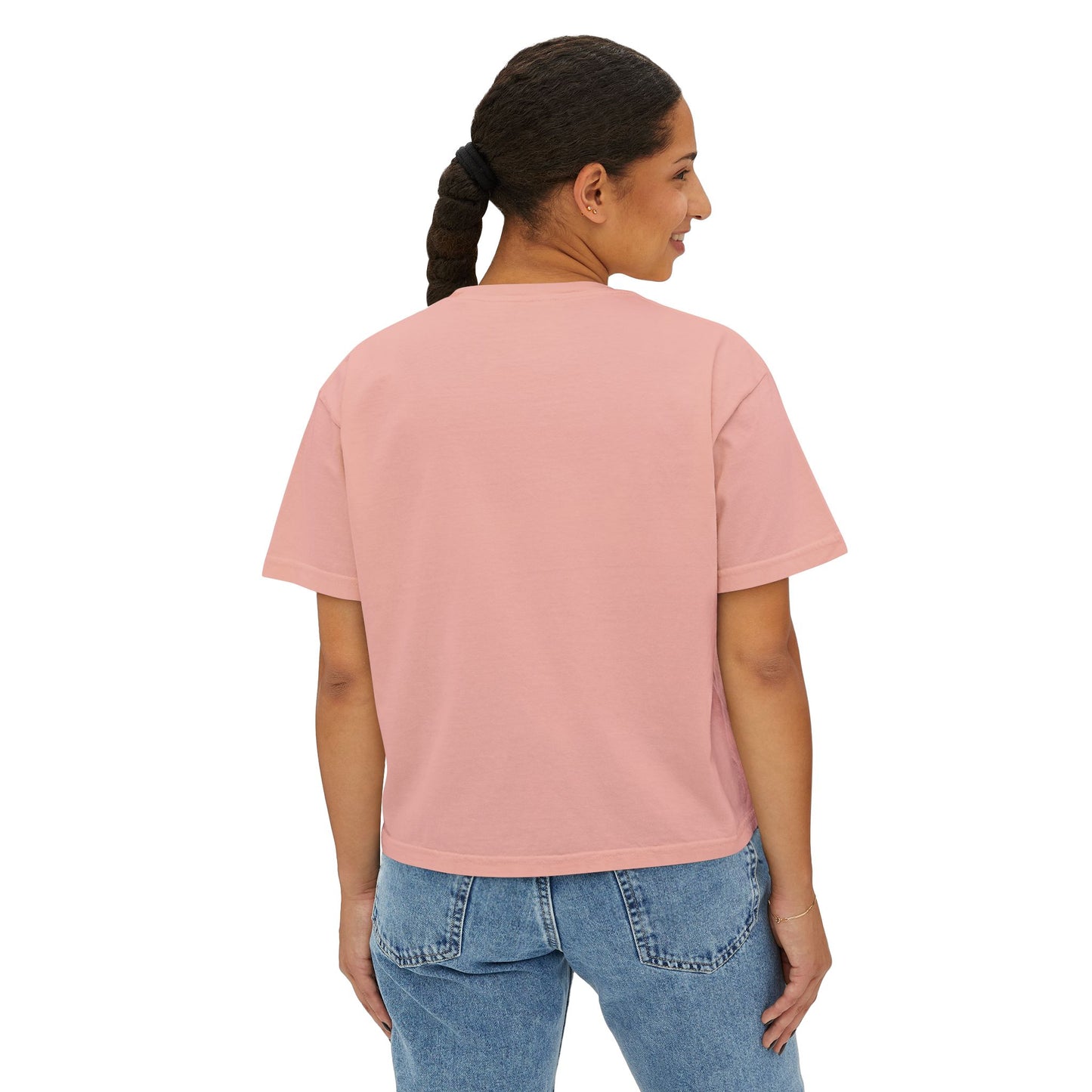 Women's Boxy Tee (Rave Bünny Logo)